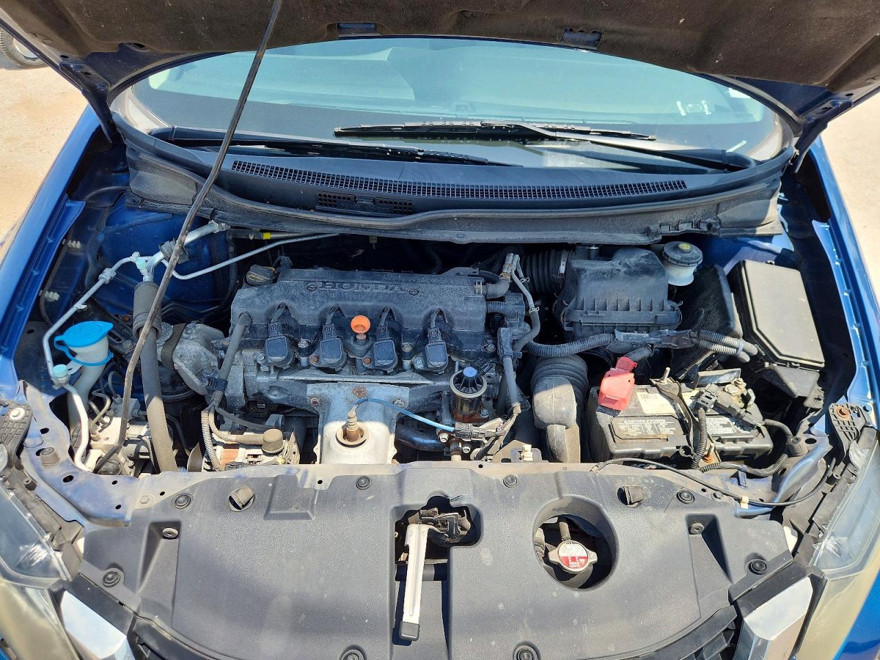 2014 Honda Civic Ex Blue vin: 19XFB2F88EE030889