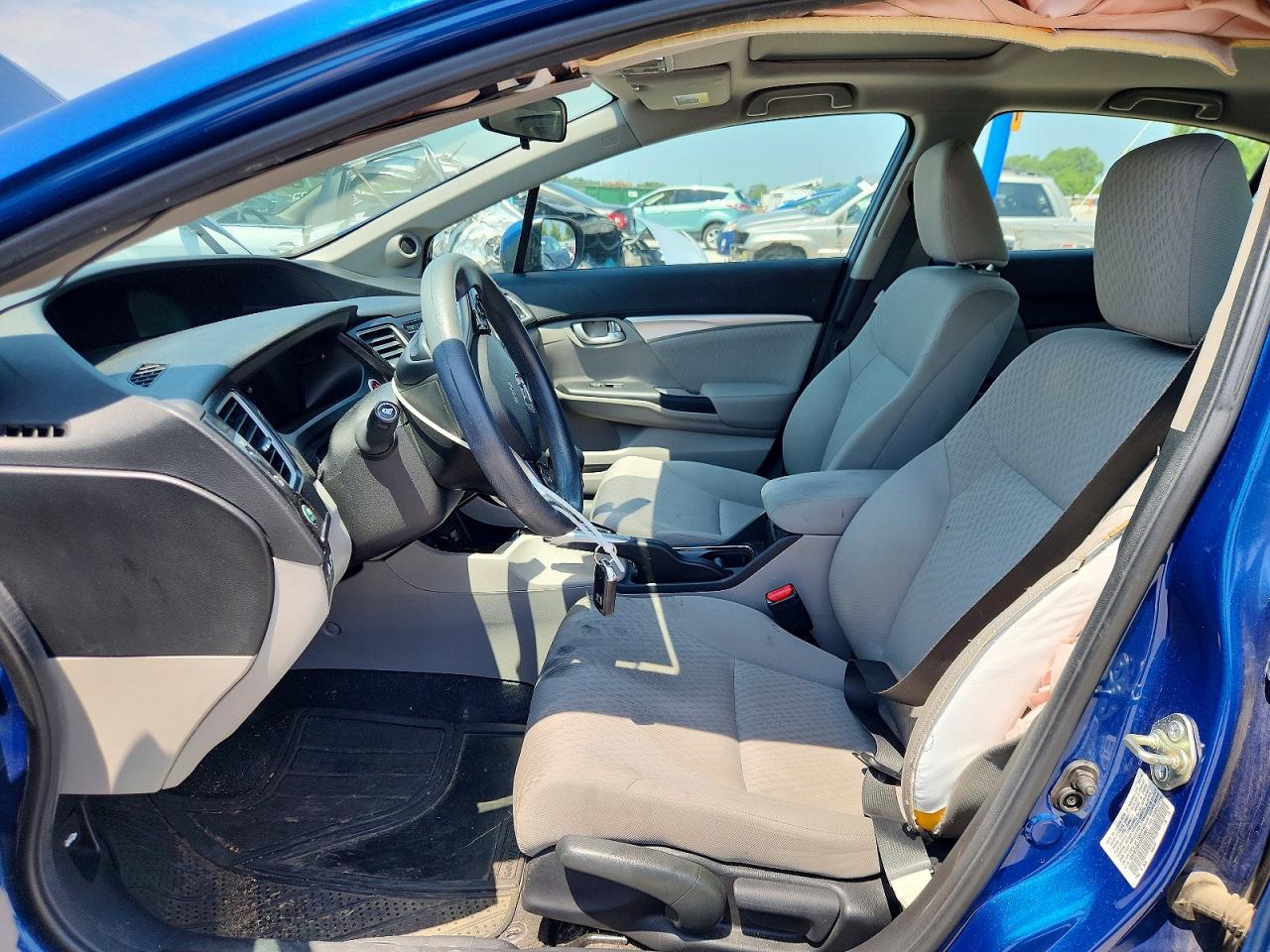 2014 Honda Civic Ex Blue vin: 19XFB2F88EE030889