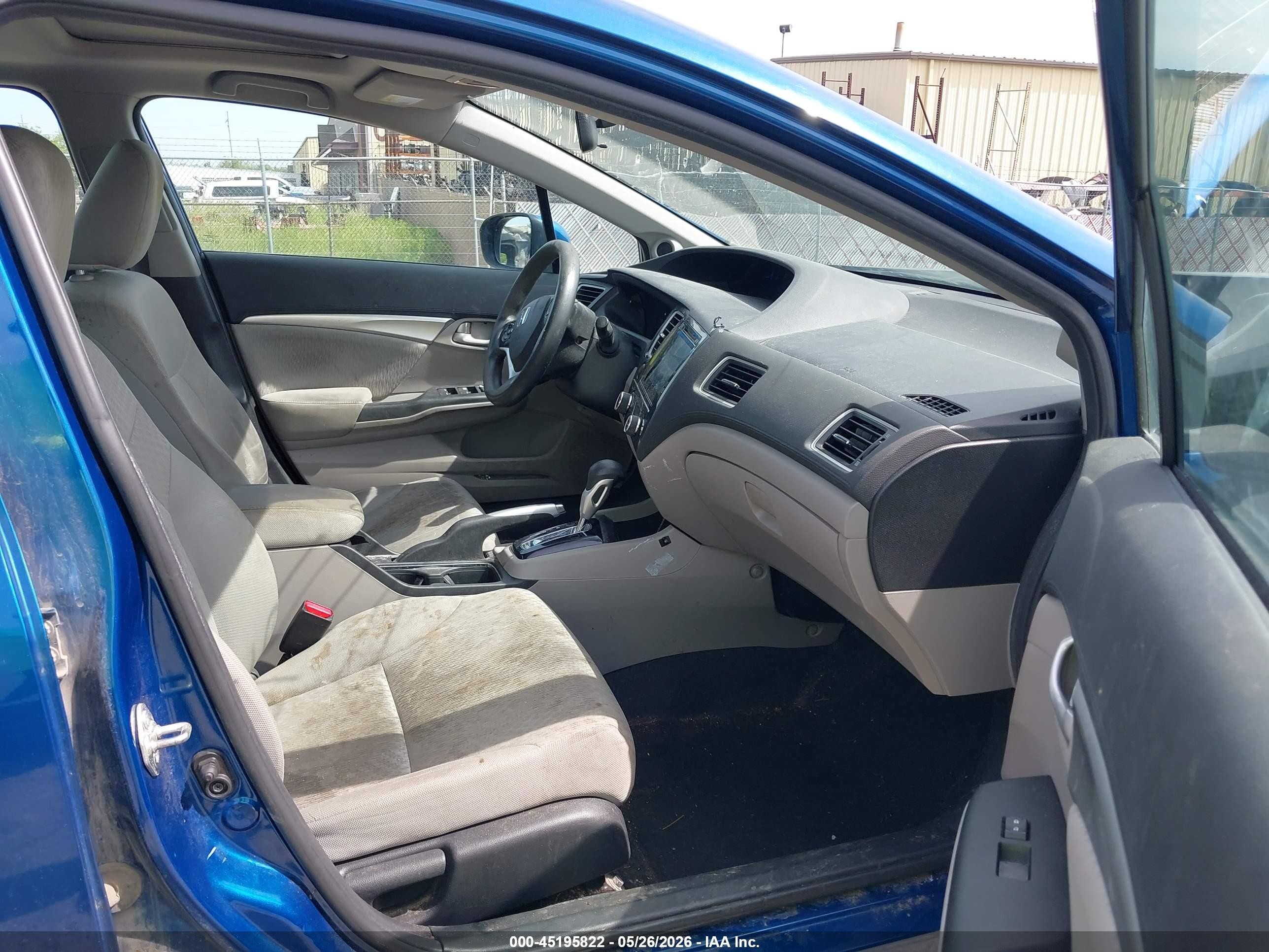 2014 Honda Civic Ex Blue vin: 19XFB2F88EE038944
