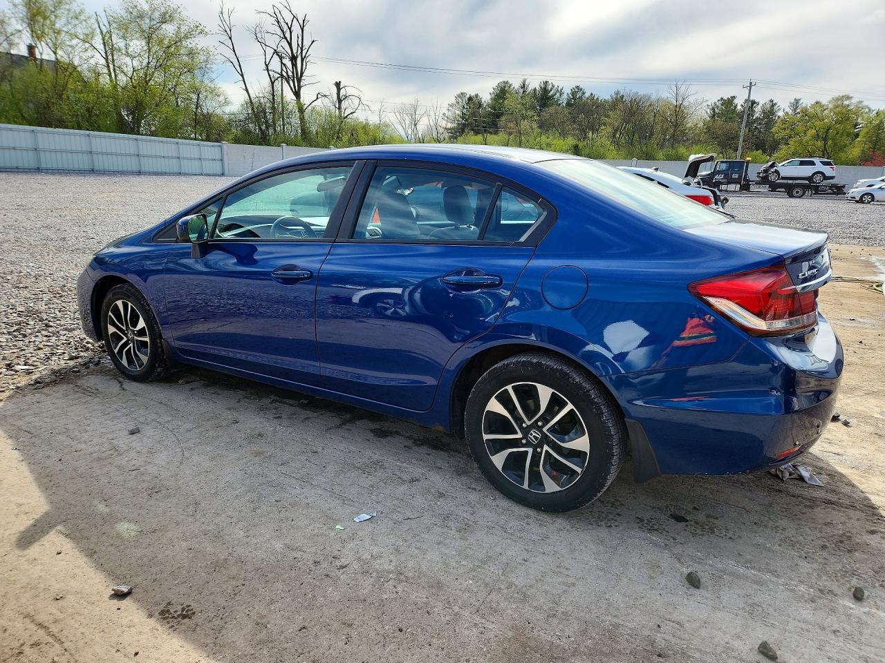 2014 Honda Civic Ex Blue vin: 19XFB2F88EE060958