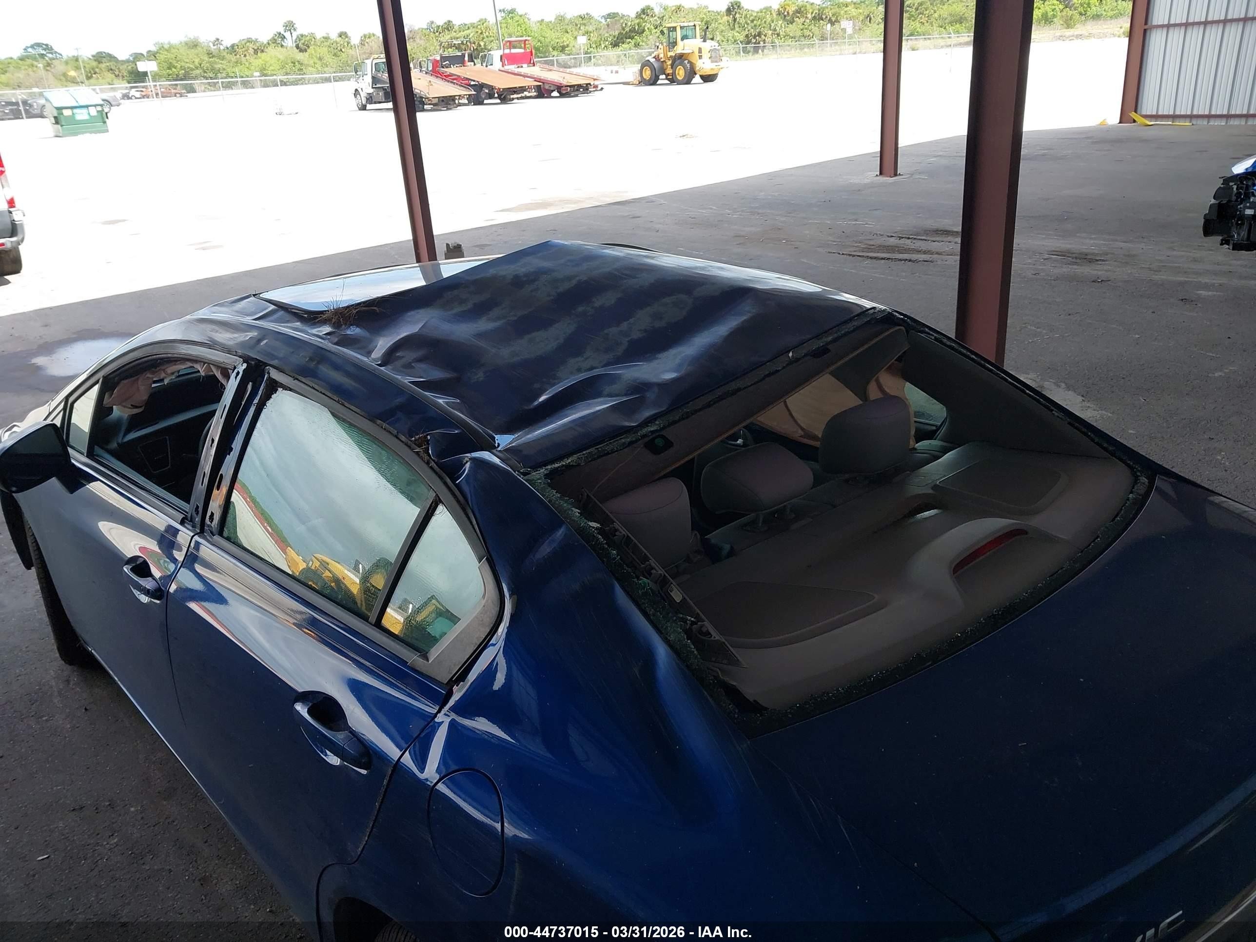 2014 Honda Civic Ex Blue vin: 19XFB2F88EE079803