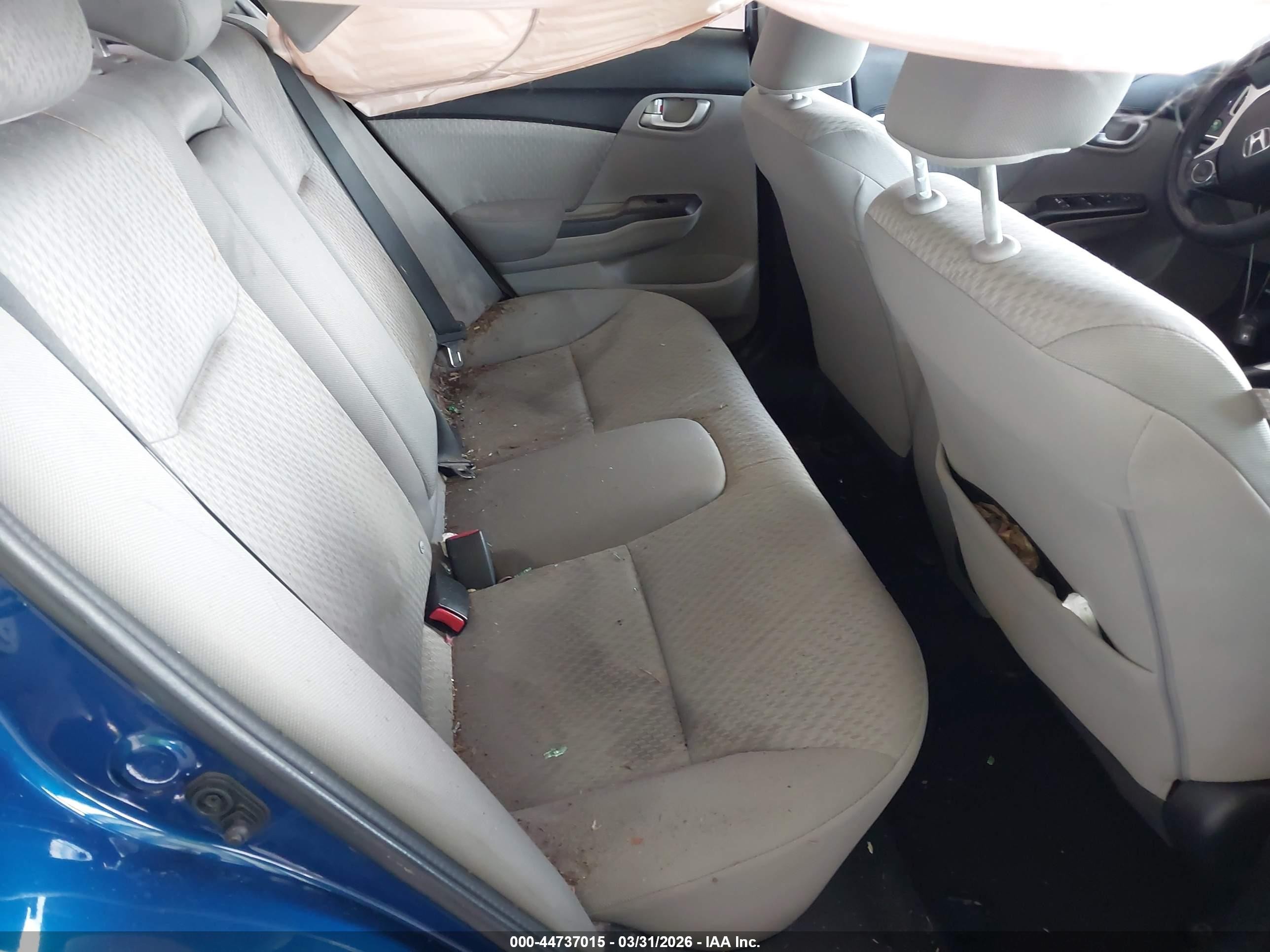 2014 Honda Civic Ex Blue vin: 19XFB2F88EE079803