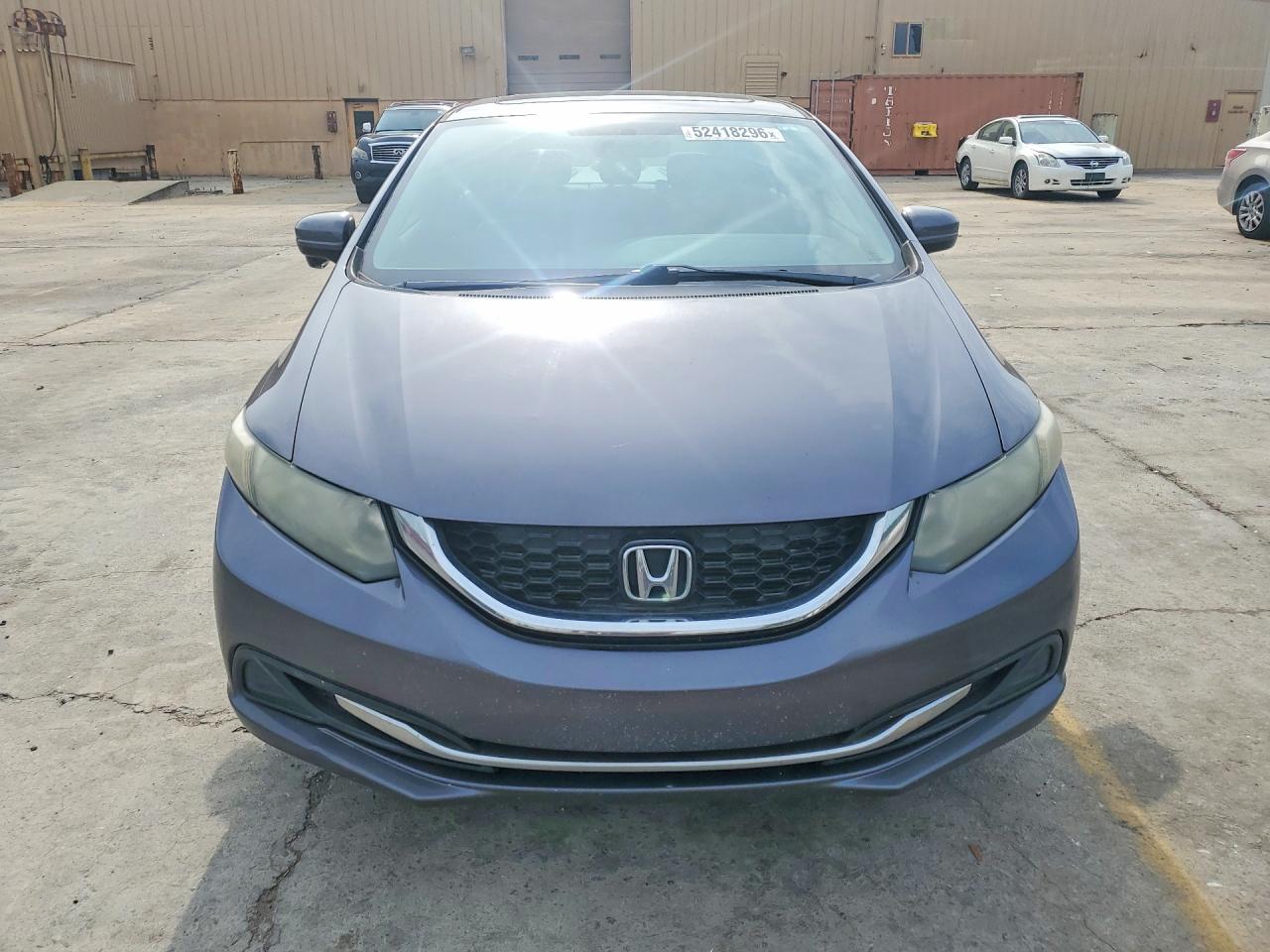2014 Honda Civic Ex Серый vin: 19XFB2F88EE085021