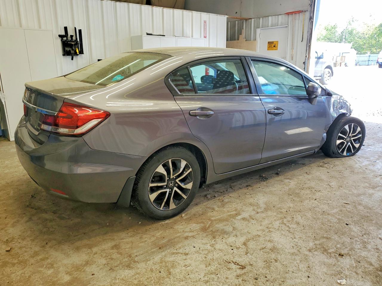 2014 Honda Civic Ex Silver vin: 19XFB2F88EE086069