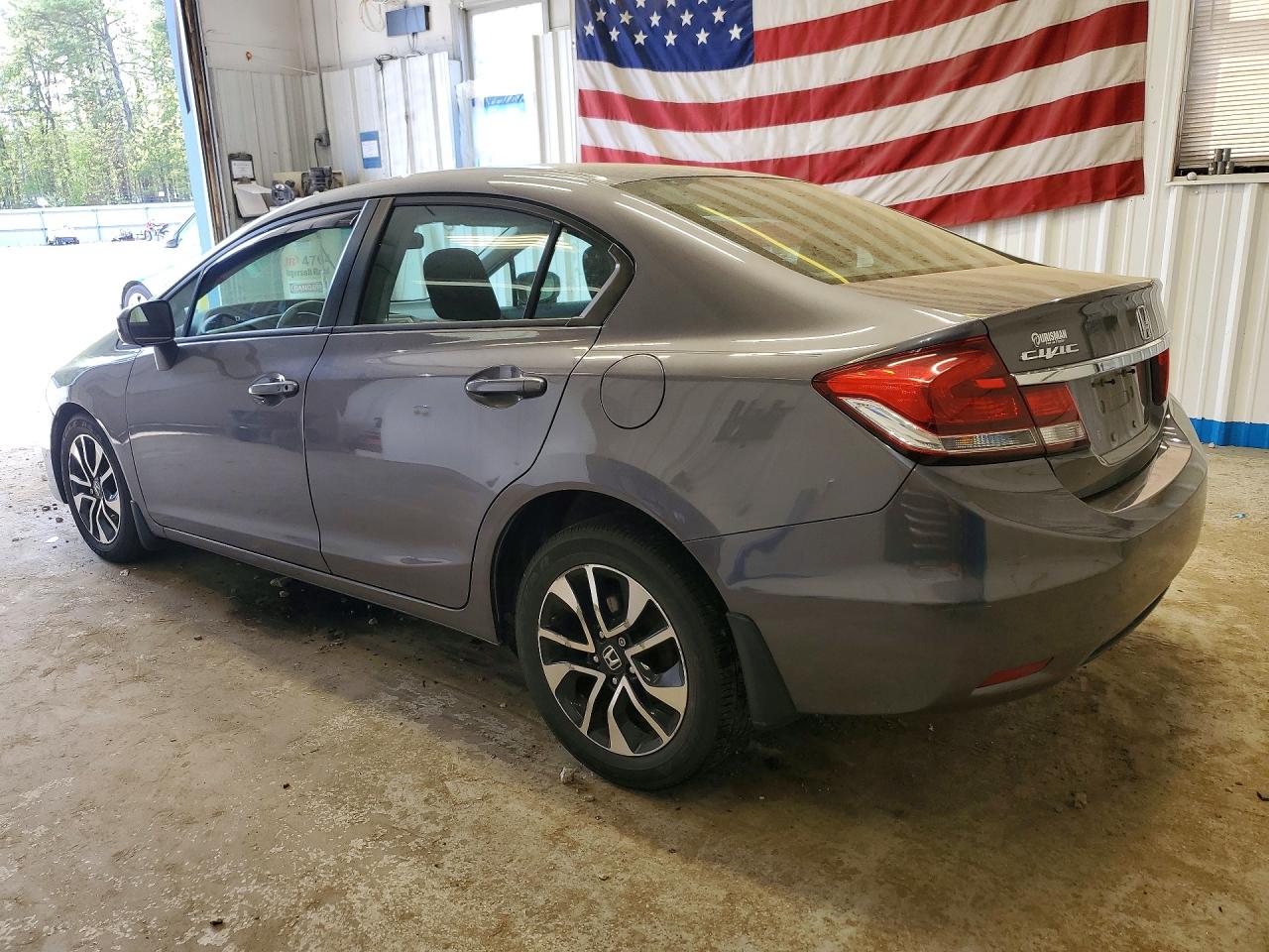 2014 Honda Civic Ex Silver vin: 19XFB2F88EE086069