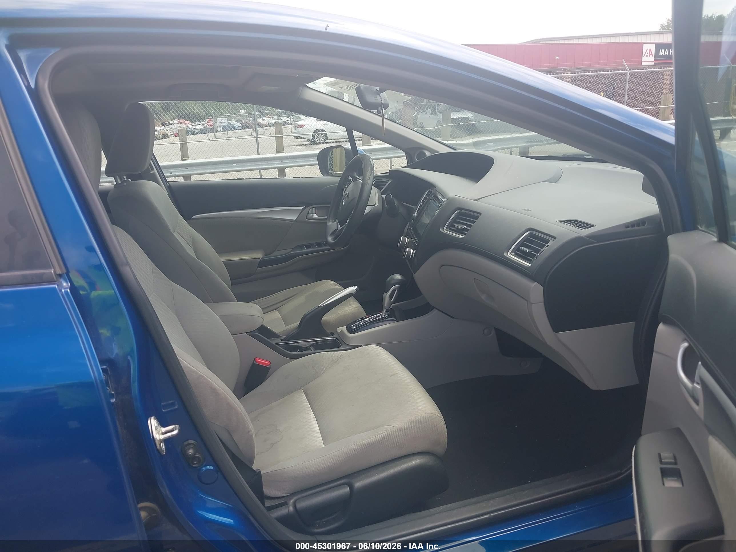 2014 Honda Civic Ex Blue vin: 19XFB2F88EE086525