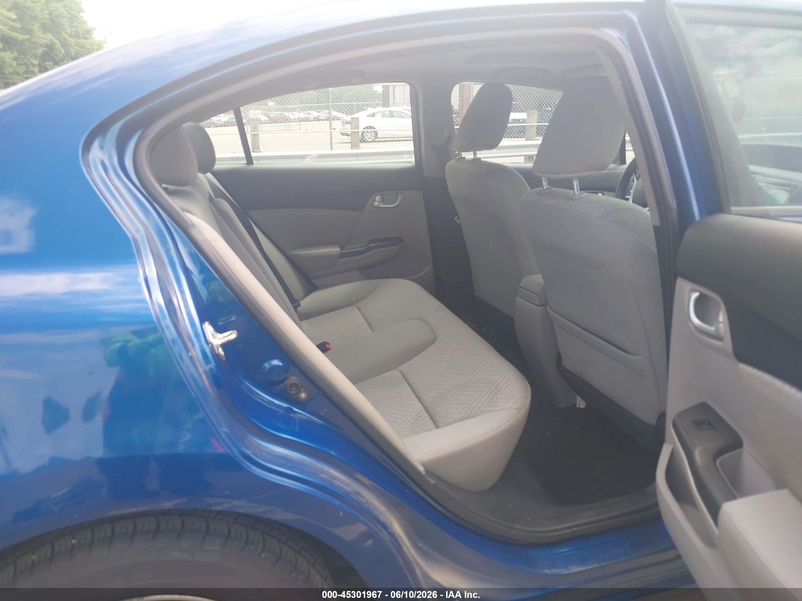 2014 Honda Civic Ex Blue vin: 19XFB2F88EE086525