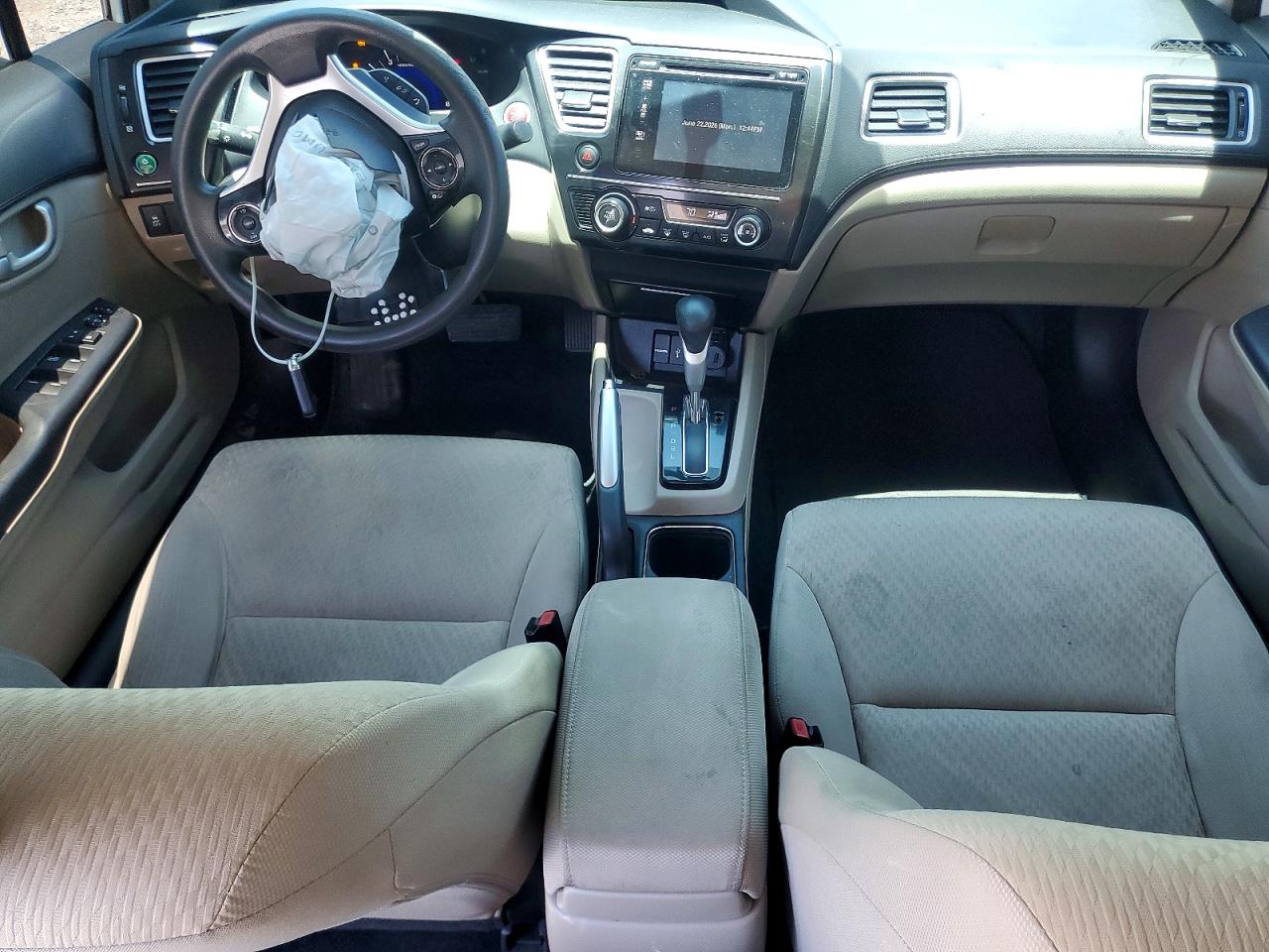 2014 Honda Civic Ex White vin: 19XFB2F88EE212804