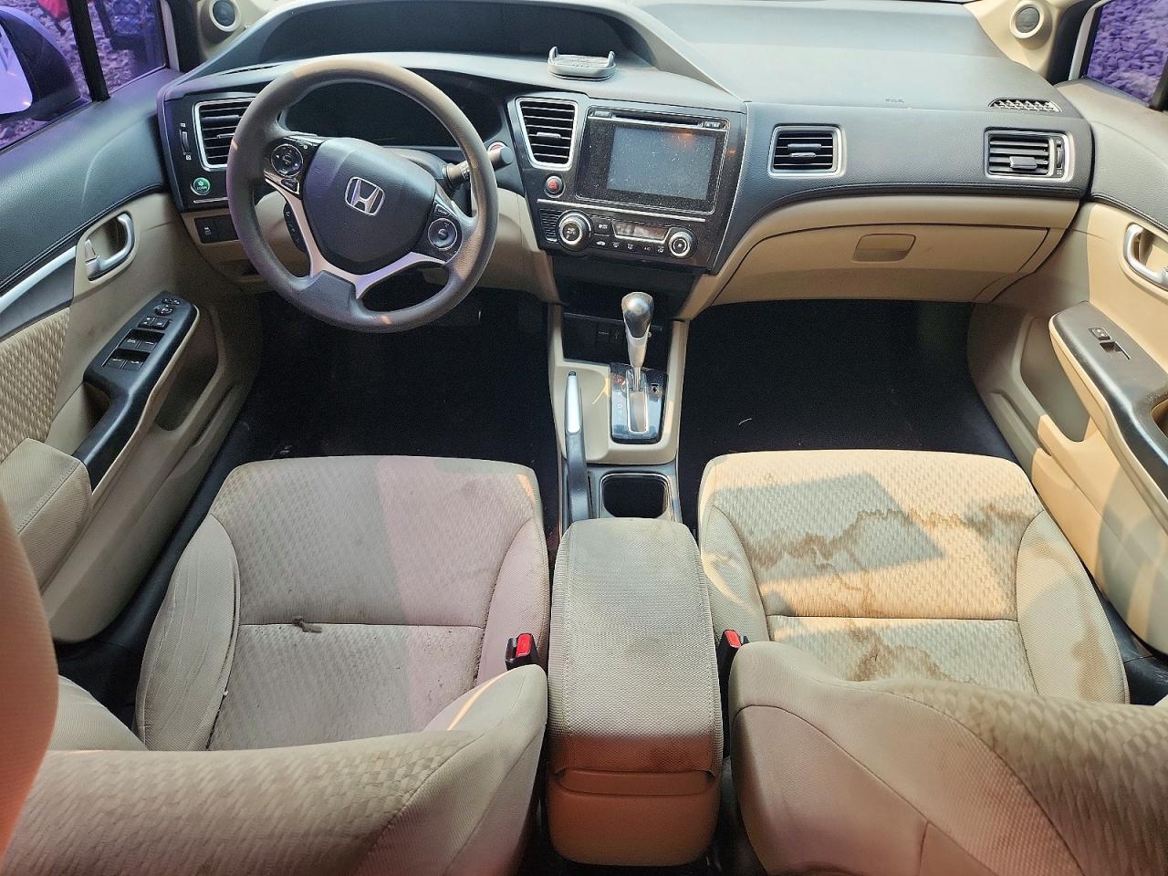 2014 Honda Civic Ex Белый vin: 19XFB2F88EE227349