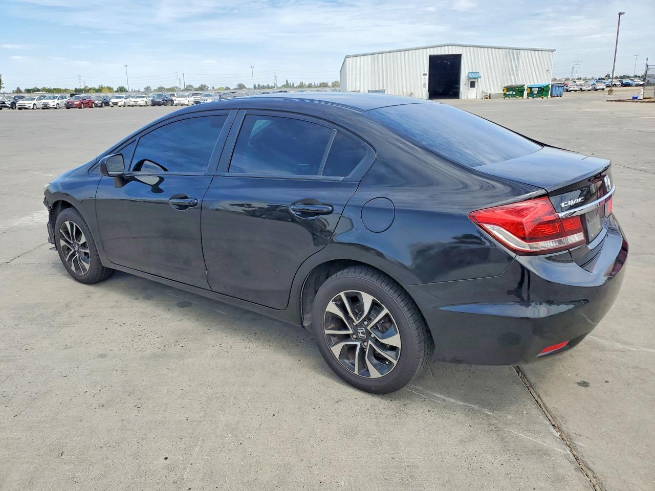 2014 Honda Civic Ex Black vin: 19XFB2F88EE247388