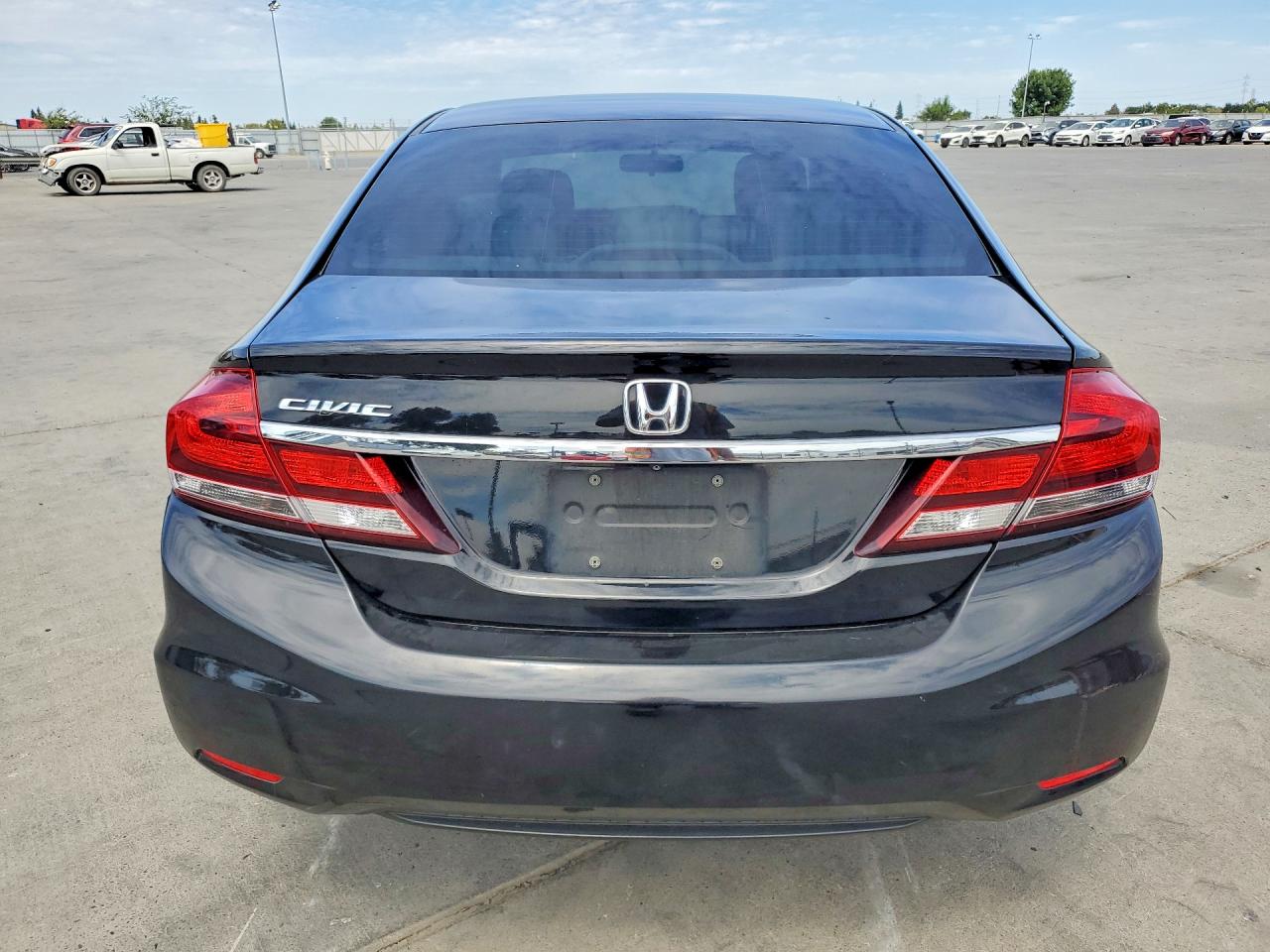 2014 Honda Civic Ex Black vin: 19XFB2F88EE247388
