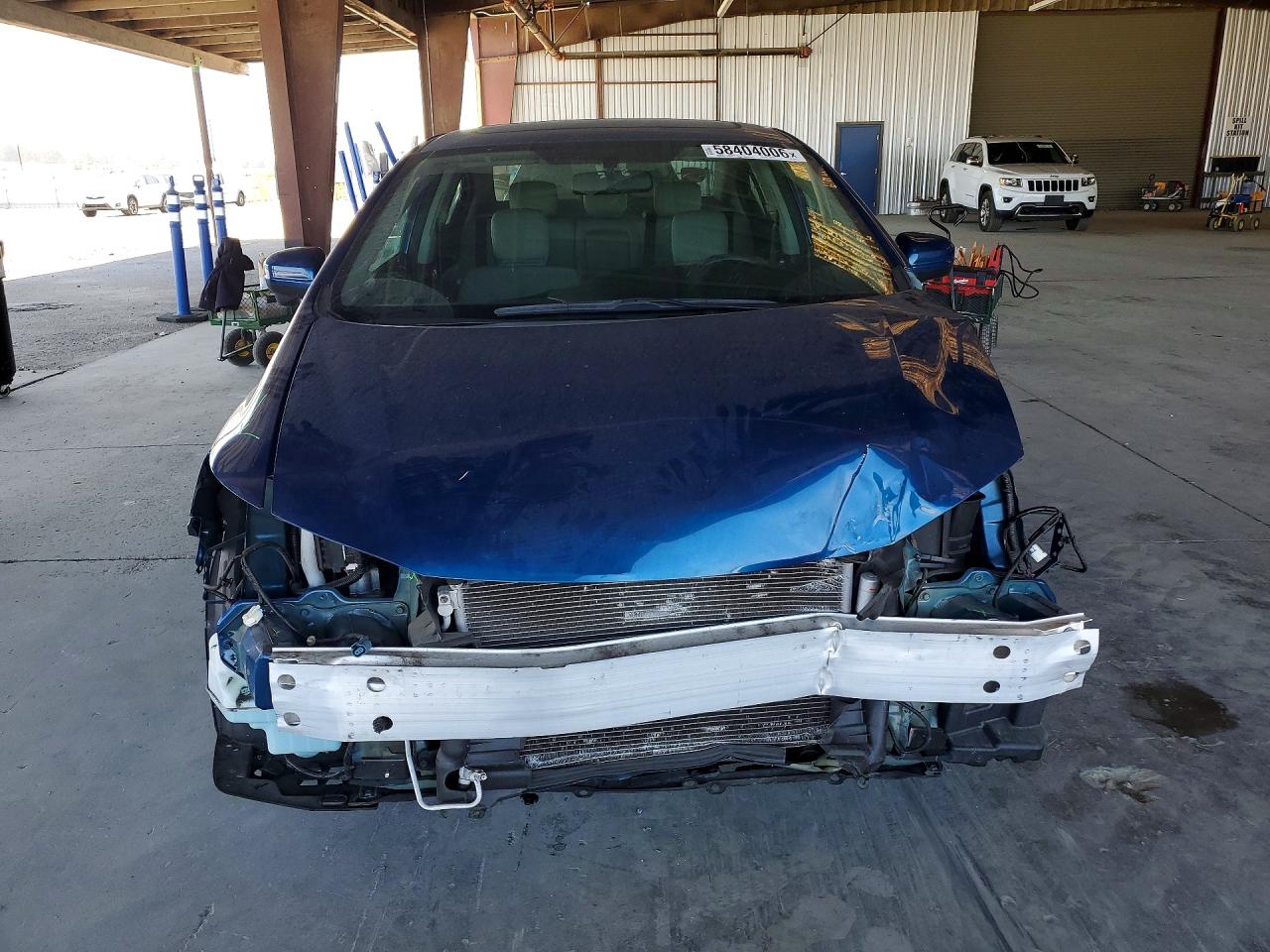 2014 Honda Civic Ex Blue vin: 19XFB2F88EE254244