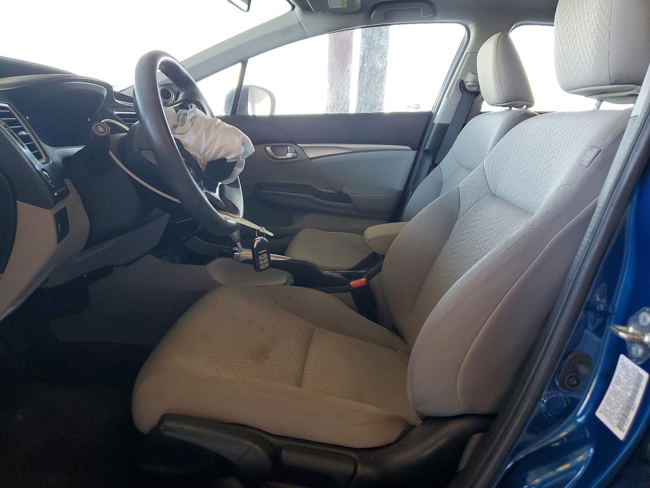 2014 Honda Civic Ex Blue vin: 19XFB2F88EE254244