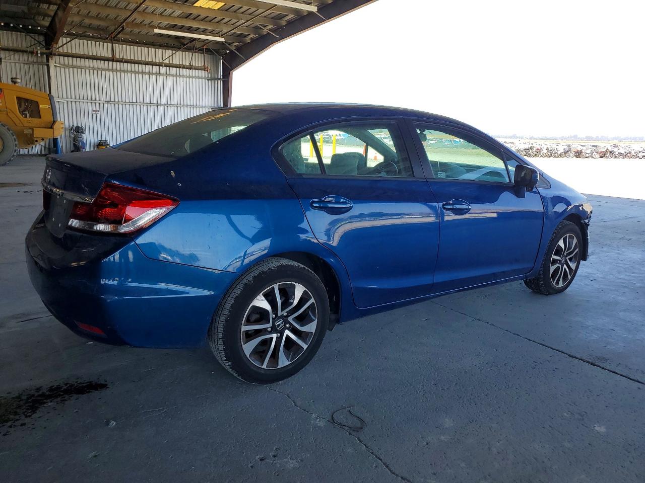 2014 Honda Civic Ex Blue vin: 19XFB2F88EE254244