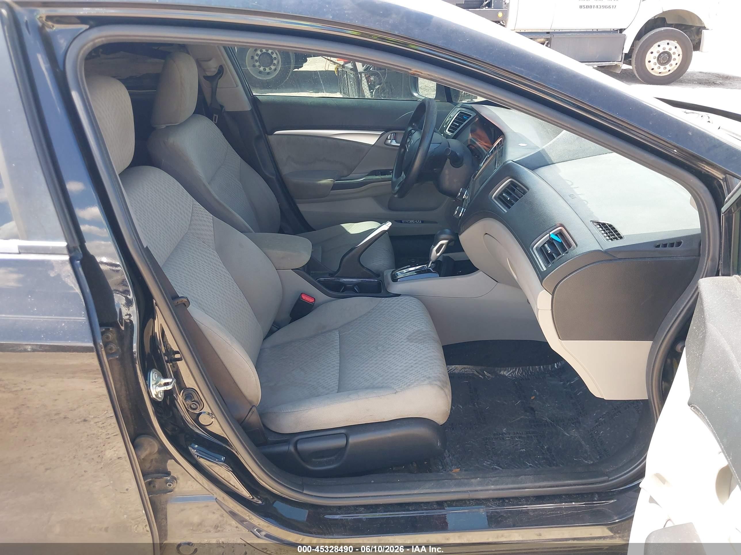 2014 Honda Civic Ex Черный vin: 19XFB2F88EE257449