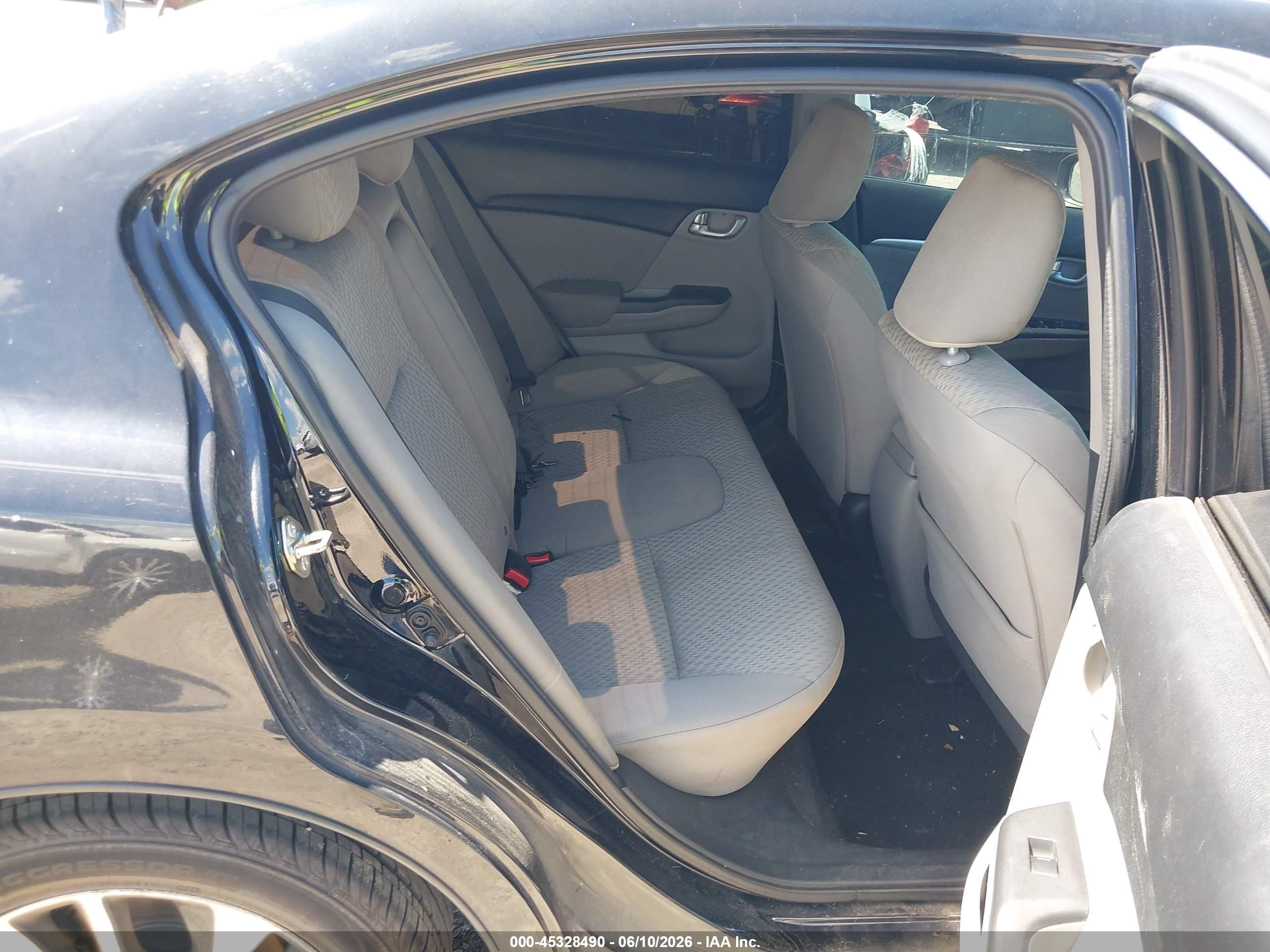 2014 Honda Civic Ex Черный vin: 19XFB2F88EE257449