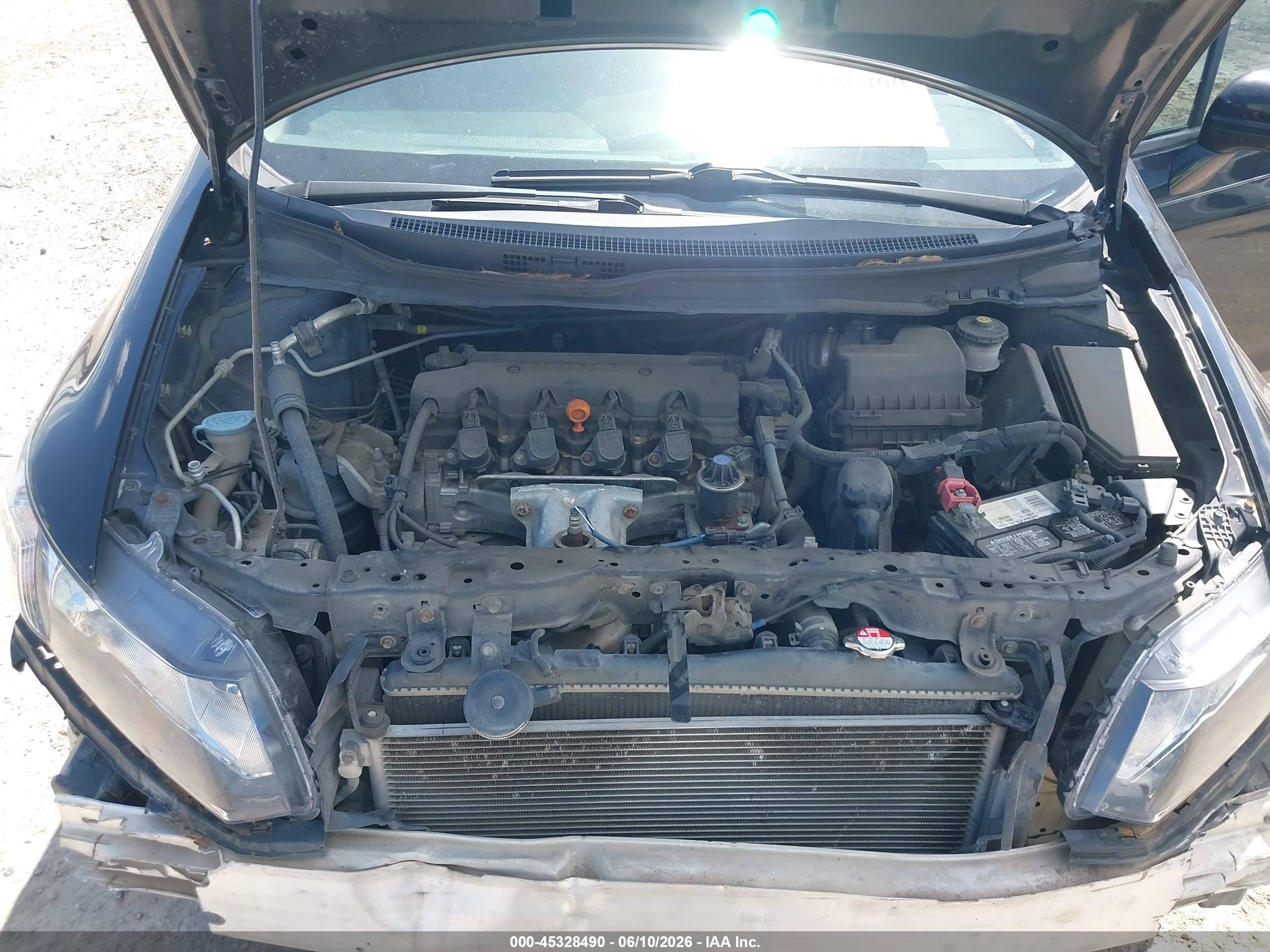 2014 Honda Civic Ex Черный vin: 19XFB2F88EE257449