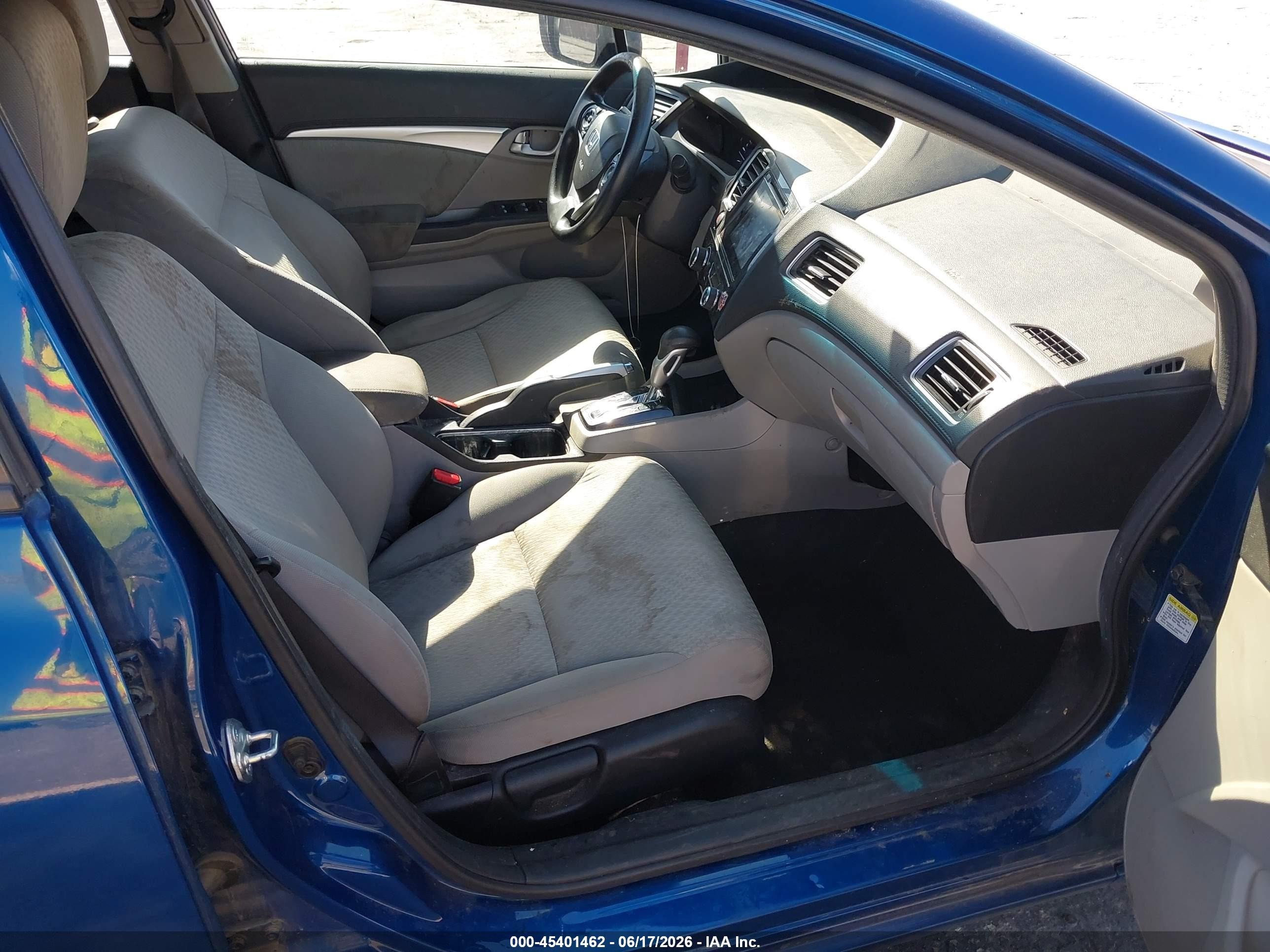 2014 Honda Civic Ex Blue vin: 19XFB2F88EE273473