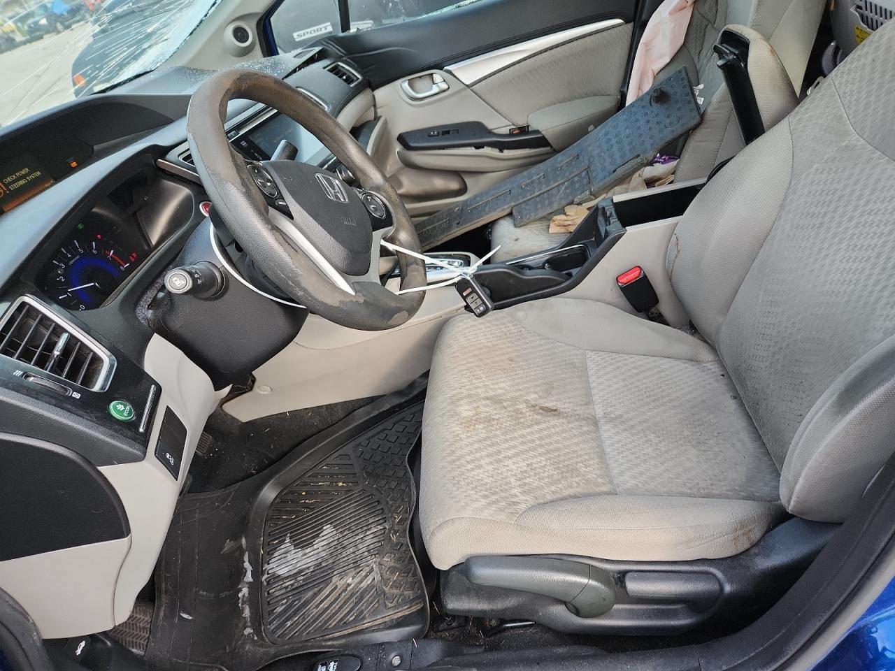 2015 Honda Civic Ex Blue vin: 19XFB2F88FE009610