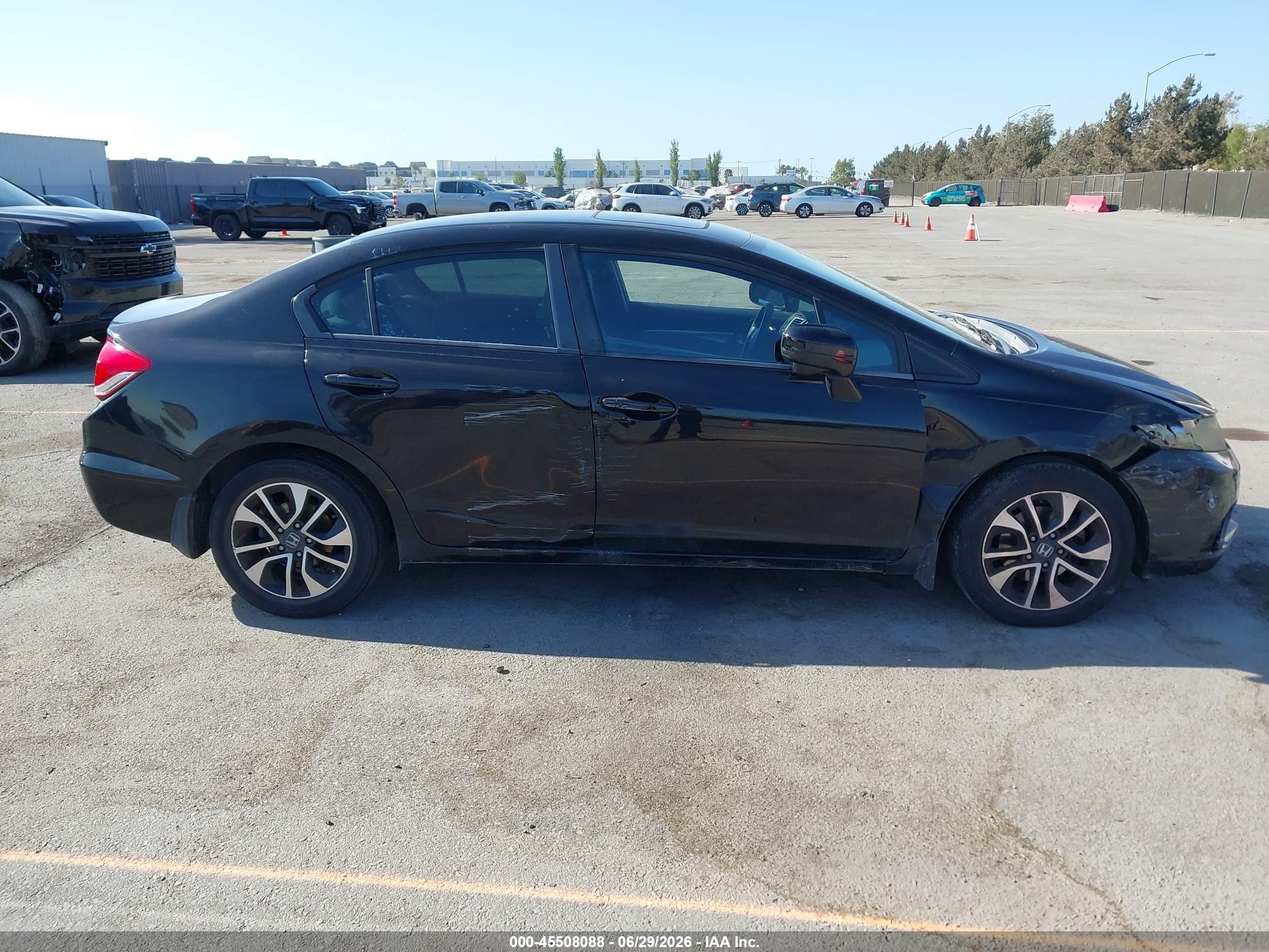 2015 Honda Civic Ex Black vin: 19XFB2F88FE028982