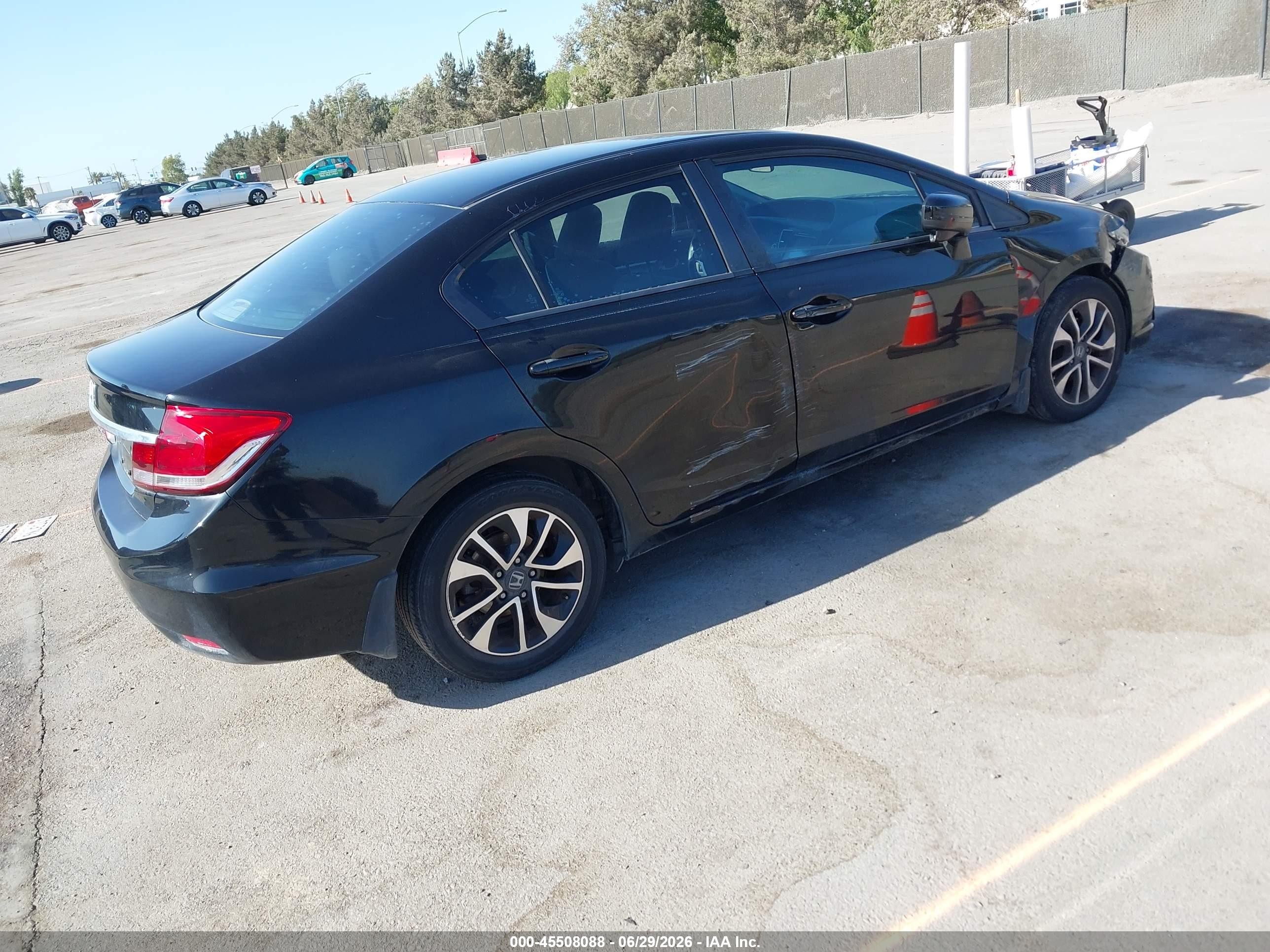 2015 Honda Civic Ex Black vin: 19XFB2F88FE028982