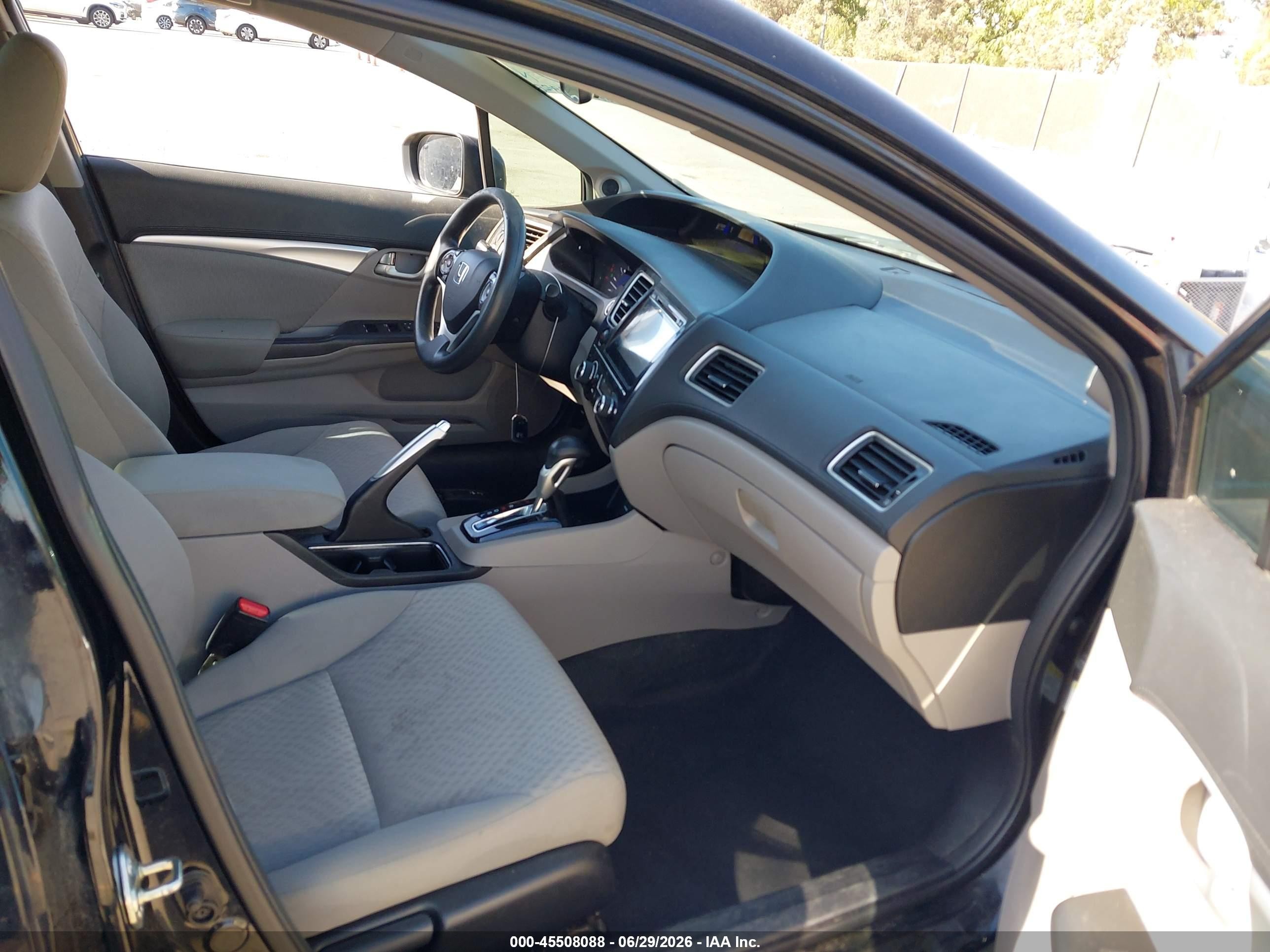2015 Honda Civic Ex Black vin: 19XFB2F88FE028982