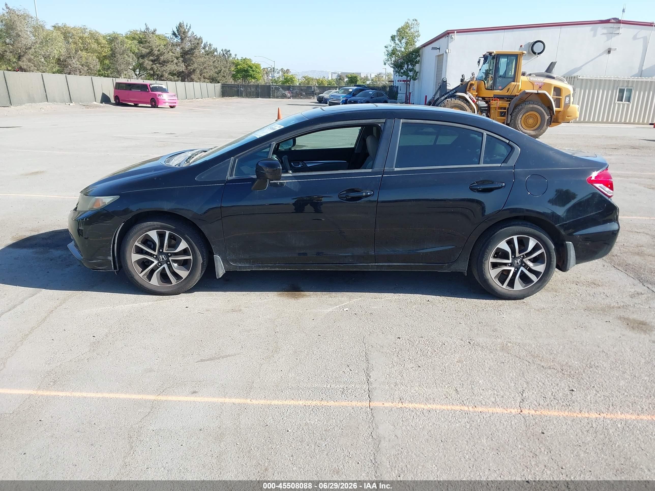 2015 Honda Civic Ex Black vin: 19XFB2F88FE028982