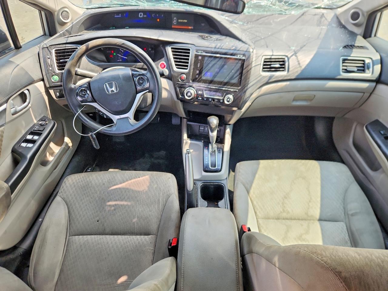 2015 Honda Civic Ex Серебряный vin: 19XFB2F88FE040730