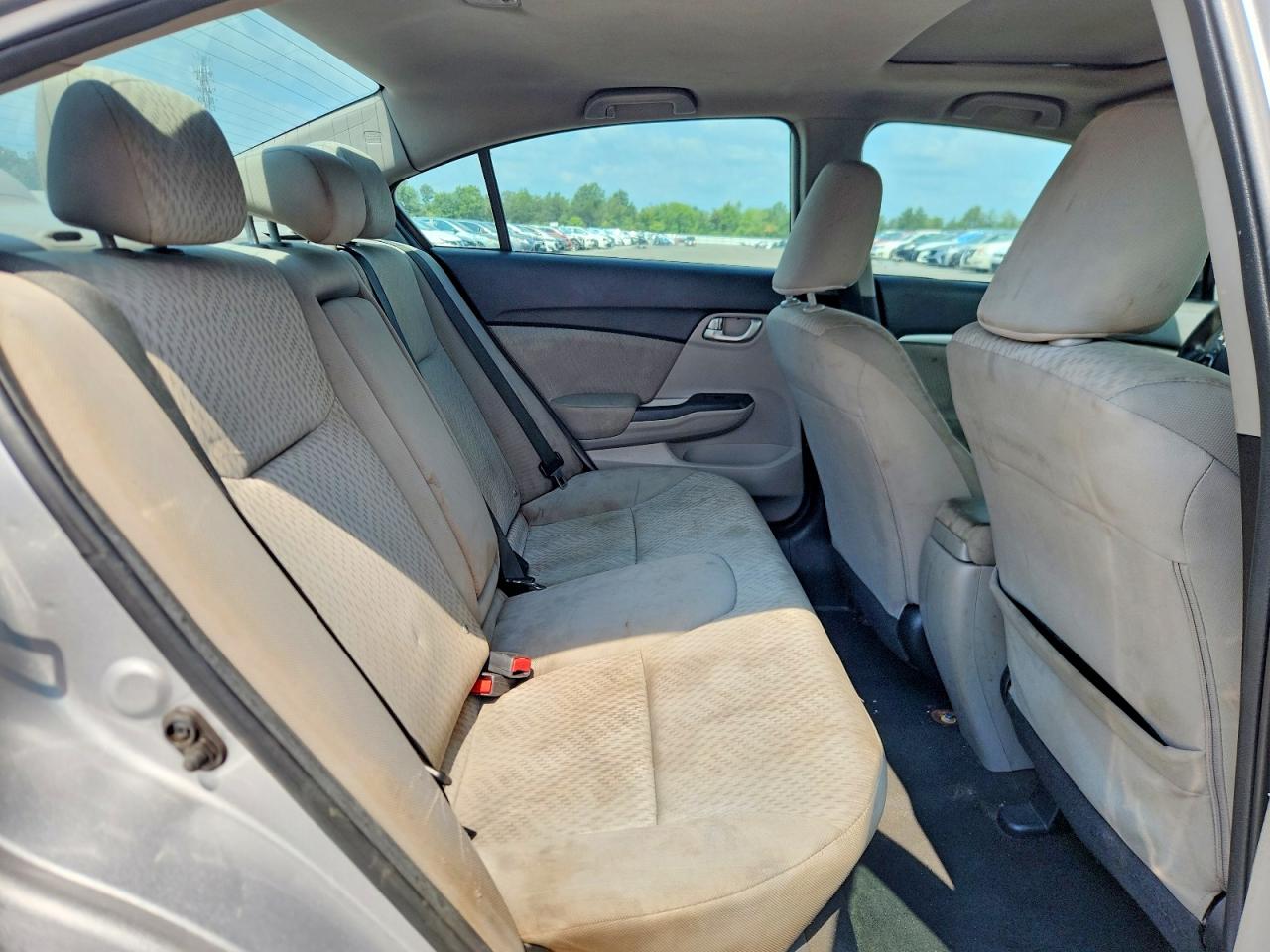 2015 Honda Civic Ex Серебряный vin: 19XFB2F88FE040730