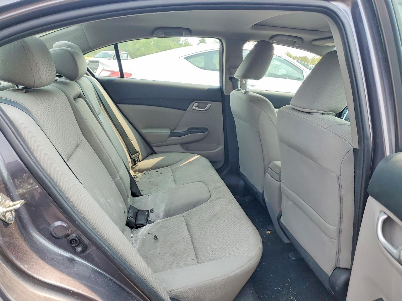 2015 Honda Civic Ex Серый vin: 19XFB2F88FE045099