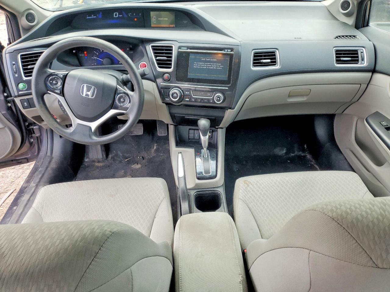 2015 Honda Civic Ex Серый vin: 19XFB2F88FE045099