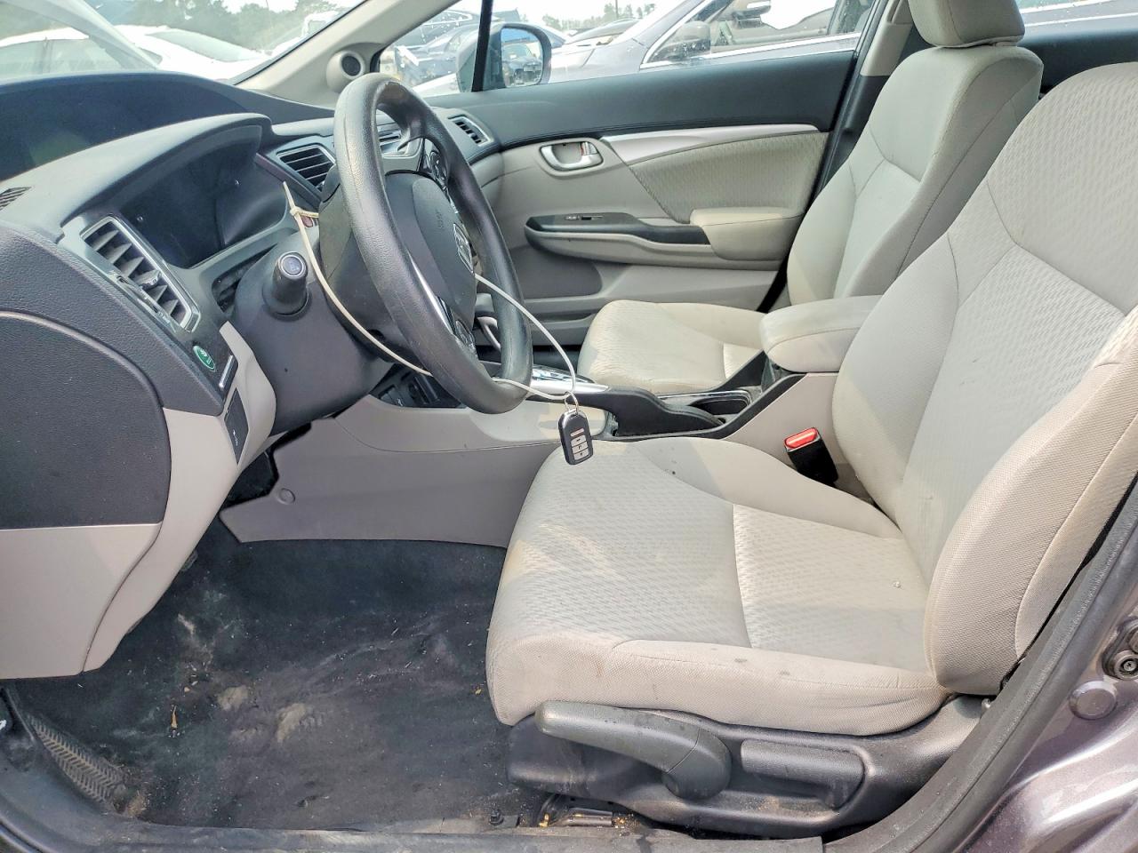 2015 Honda Civic Ex Серый vin: 19XFB2F88FE045099