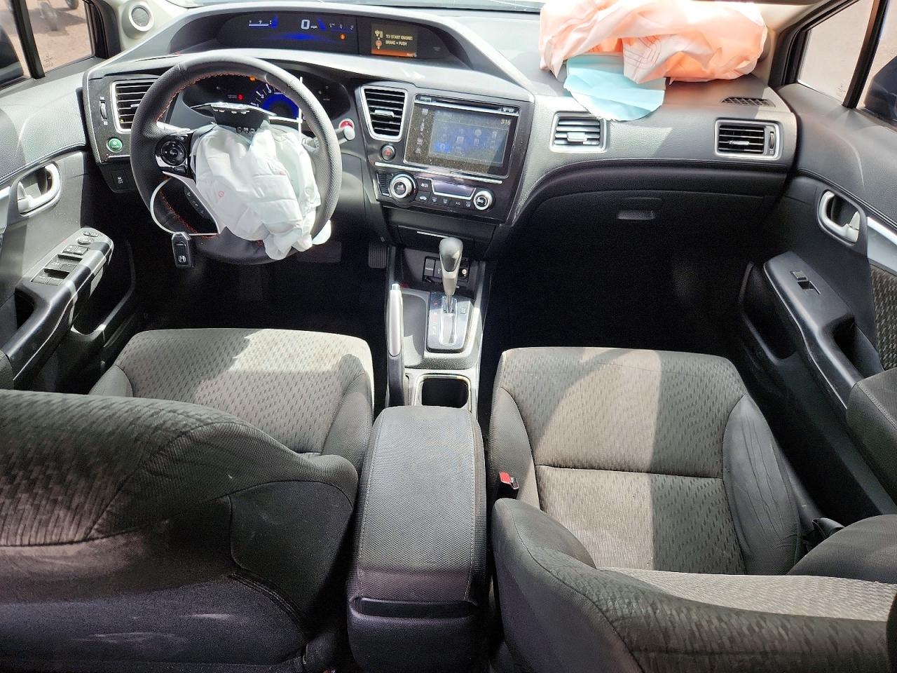 2015 Honda Civic Ex Черный vin: 19XFB2F88FE046561