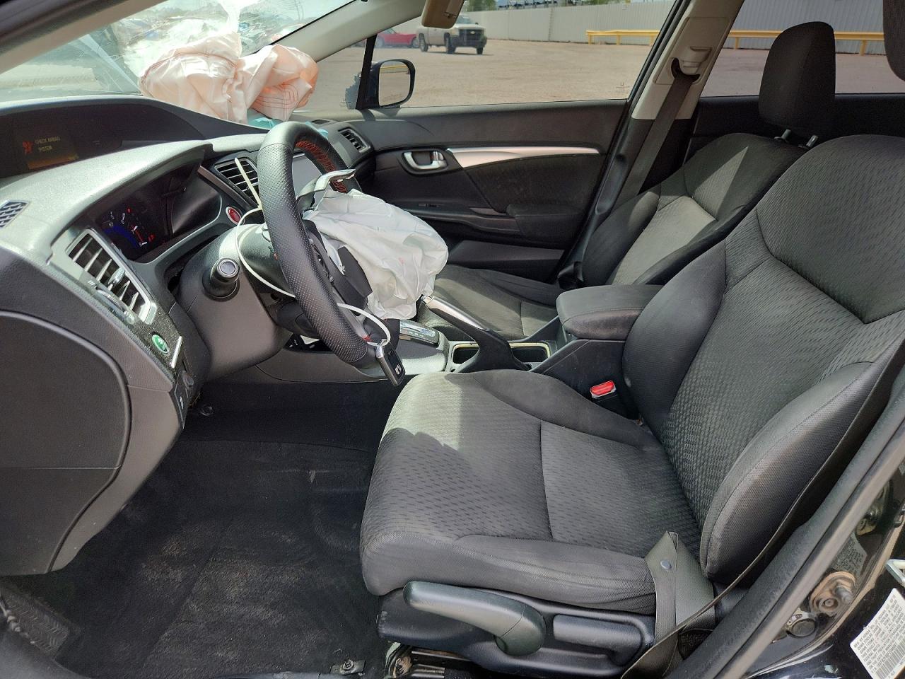 2015 Honda Civic Ex Черный vin: 19XFB2F88FE046561