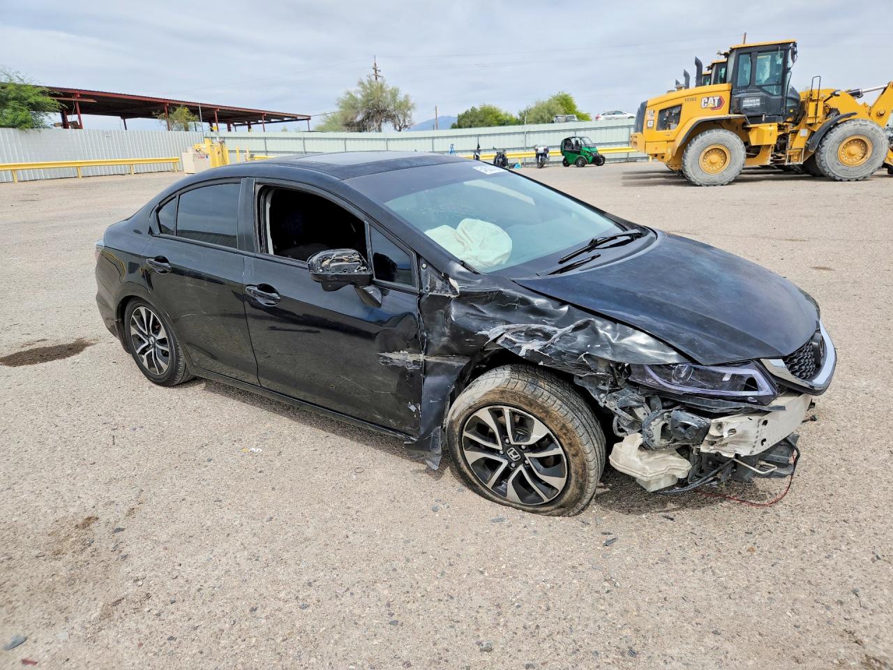 2015 Honda Civic Ex Черный vin: 19XFB2F88FE046561