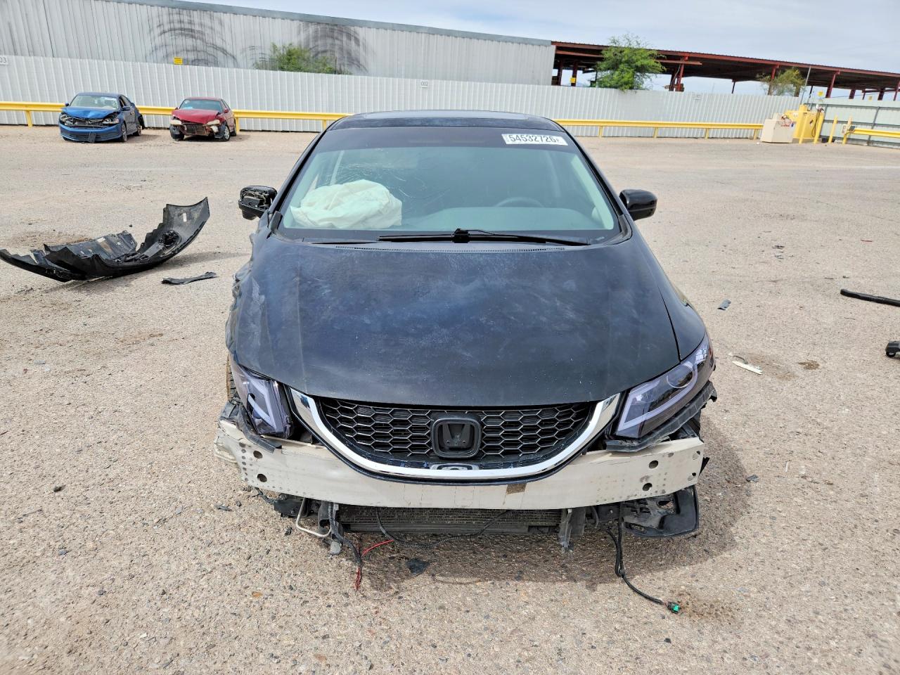 2015 Honda Civic Ex Черный vin: 19XFB2F88FE046561