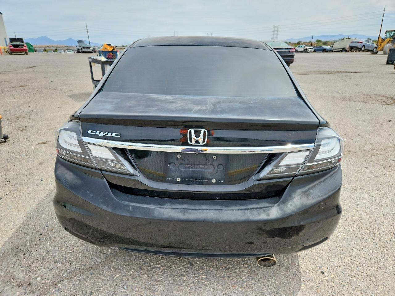 2015 Honda Civic Ex Черный vin: 19XFB2F88FE046561
