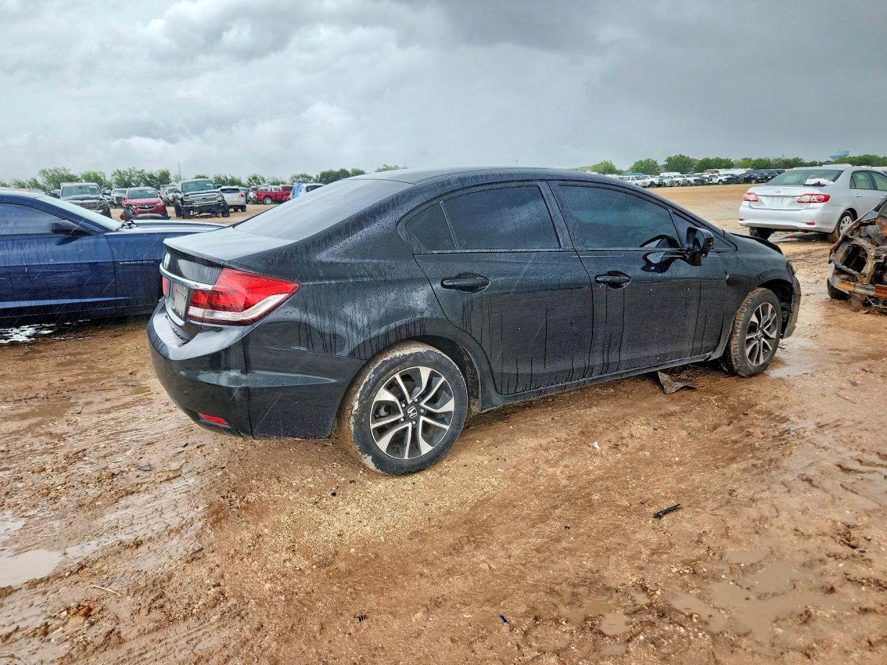 2015 Honda Civic Ex Black vin: 19XFB2F88FE059553