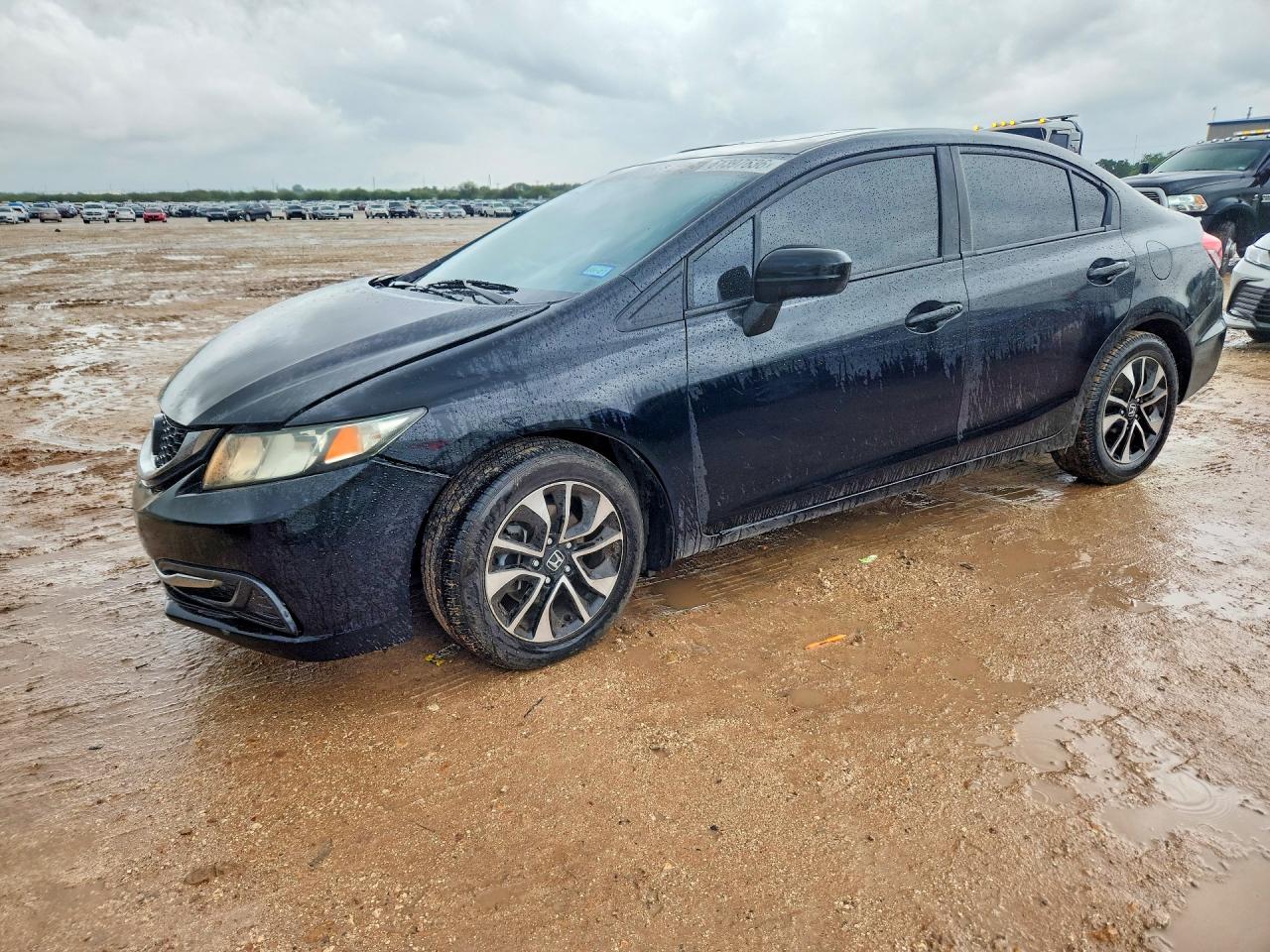 2015 Honda Civic Ex Black vin: 19XFB2F88FE059553