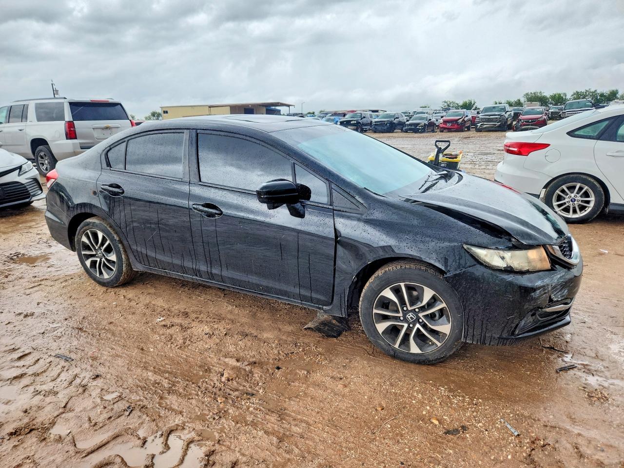 2015 Honda Civic Ex Black vin: 19XFB2F88FE059553