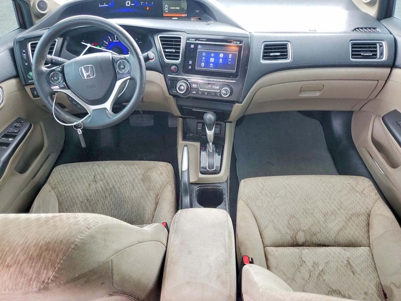 2015 Honda Civic Темно-бордовый vin: 19XFB2F88FE069581