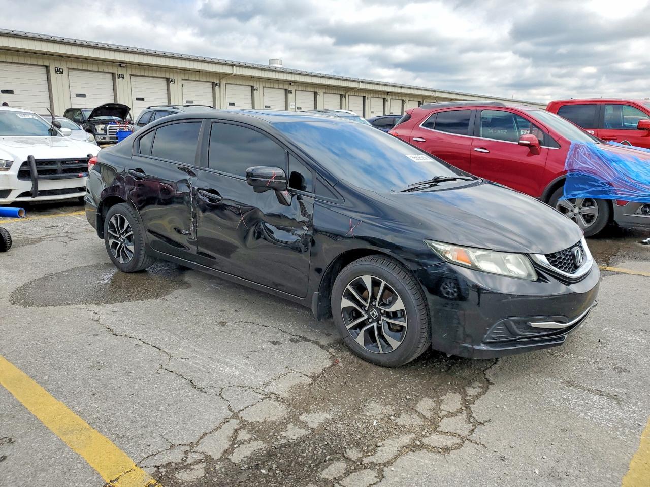 2015 Honda Civic Ex Black vin: 19XFB2F88FE073789