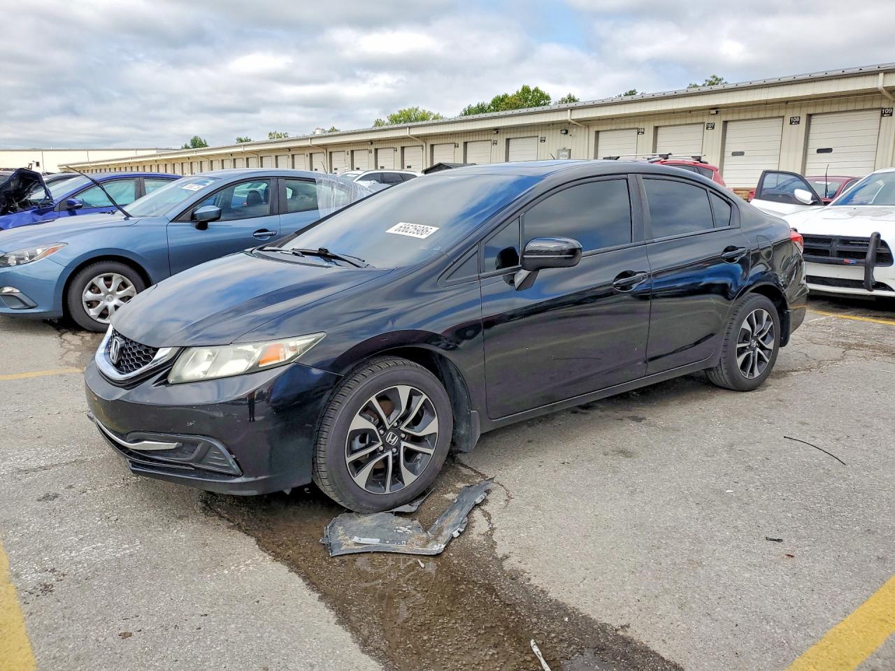 2015 Honda Civic Ex Black vin: 19XFB2F88FE073789