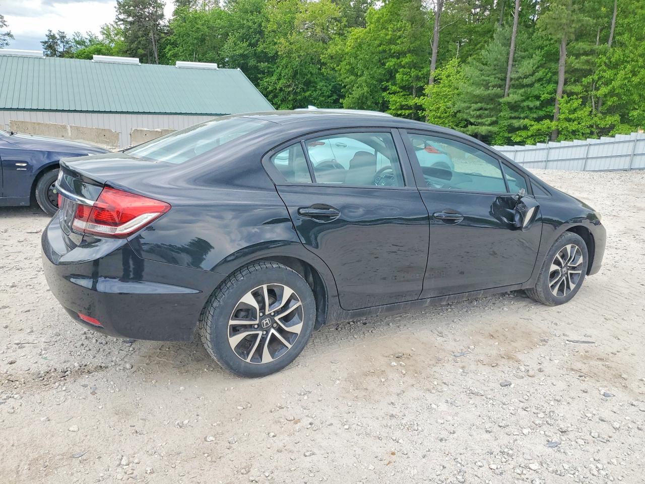 2015 Honda Civic Ex Черный vin: 19XFB2F88FE080824