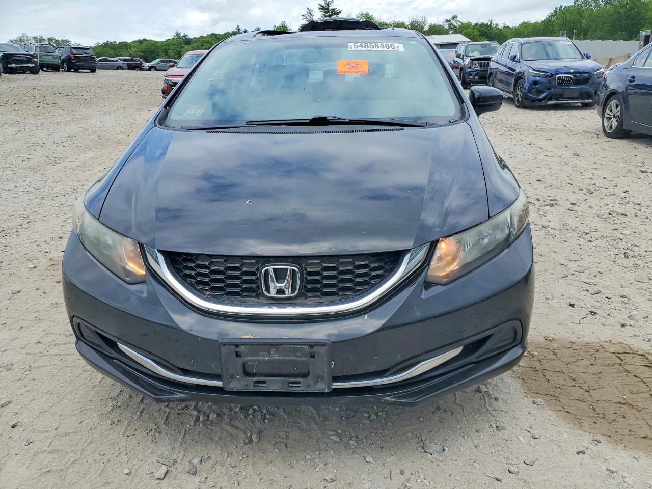 2015 Honda Civic Ex Черный vin: 19XFB2F88FE080824