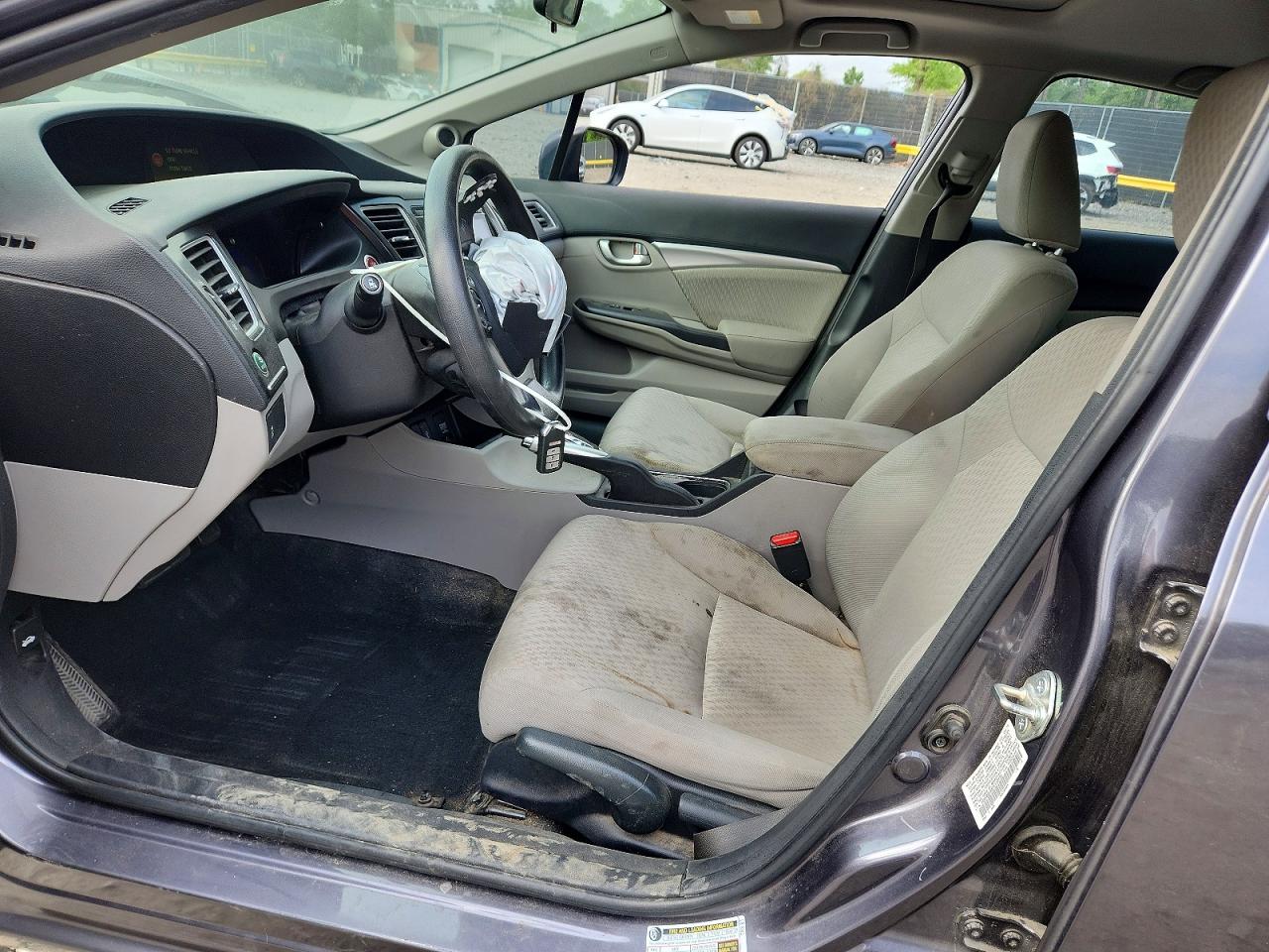 2015 Honda Civic Ex Gray vin: 19XFB2F88FE113725
