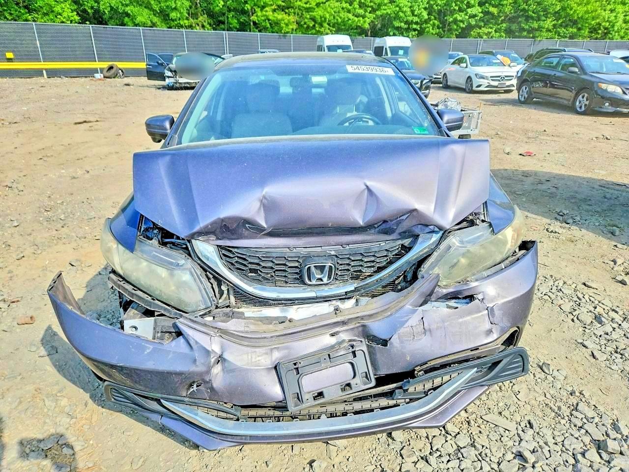 2015 Honda Civic Ex Gray vin: 19XFB2F88FE113725