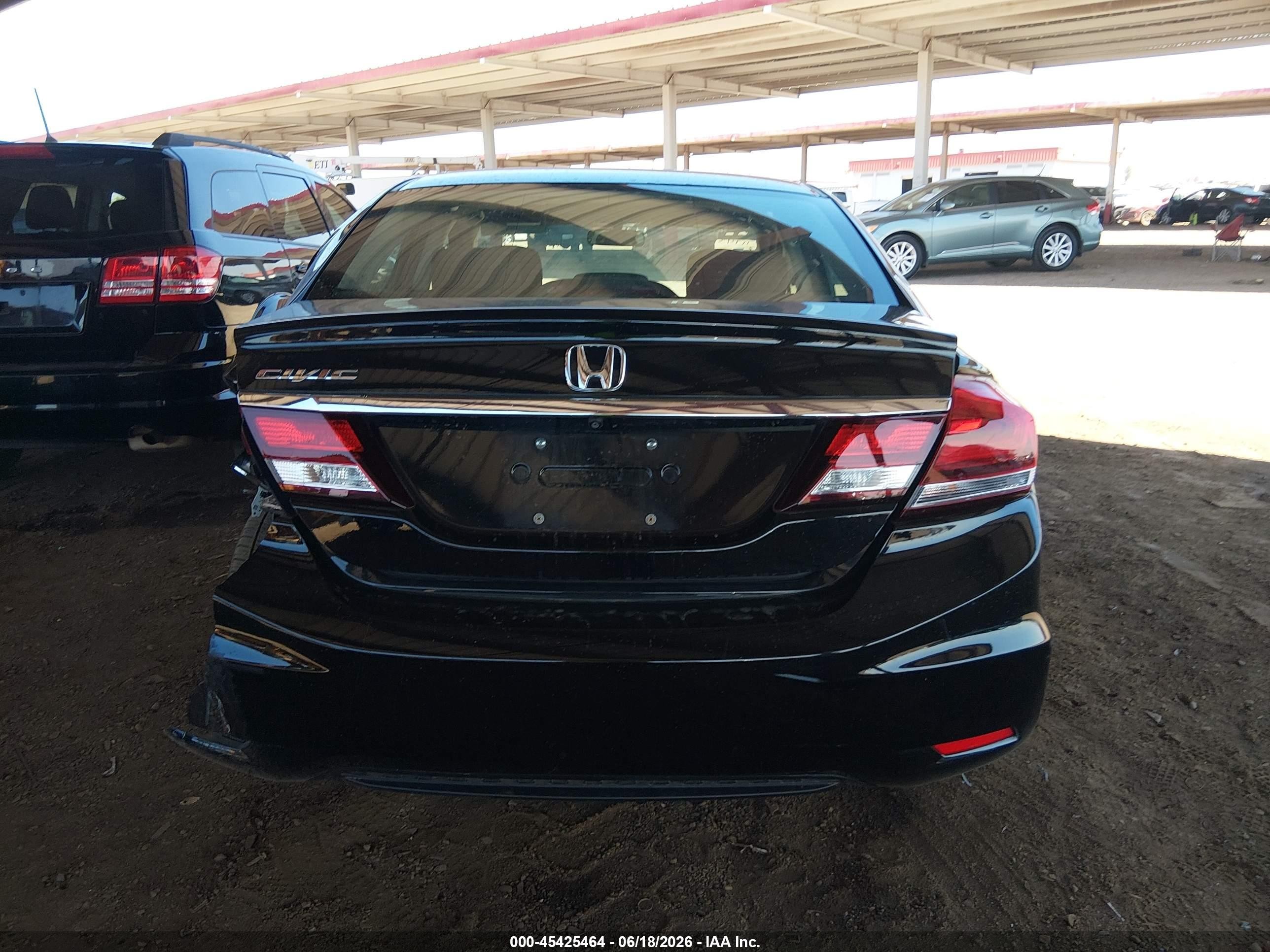 2015 Honda Civic Ex Black vin: 19XFB2F88FE117435
