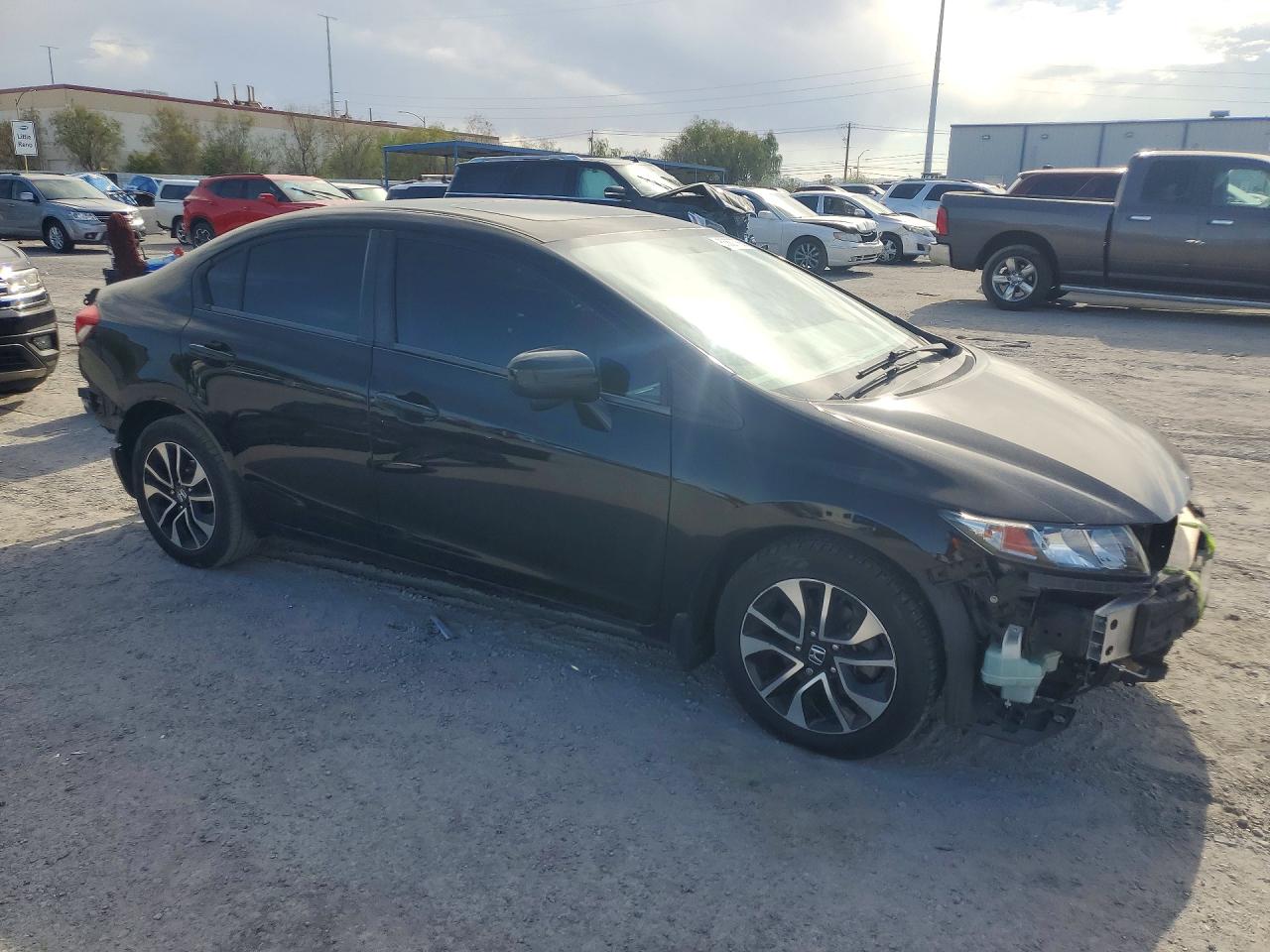 2015 Honda Civic Ex Black vin: 19XFB2F88FE221097