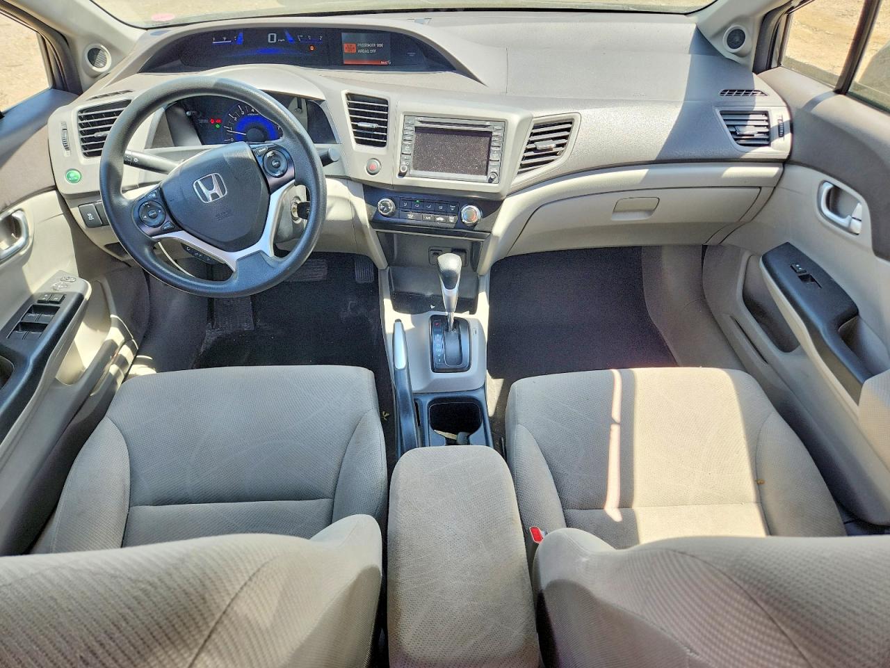 2012 Honda Civic Ex Gray vin: 19XFB2F89CE038285